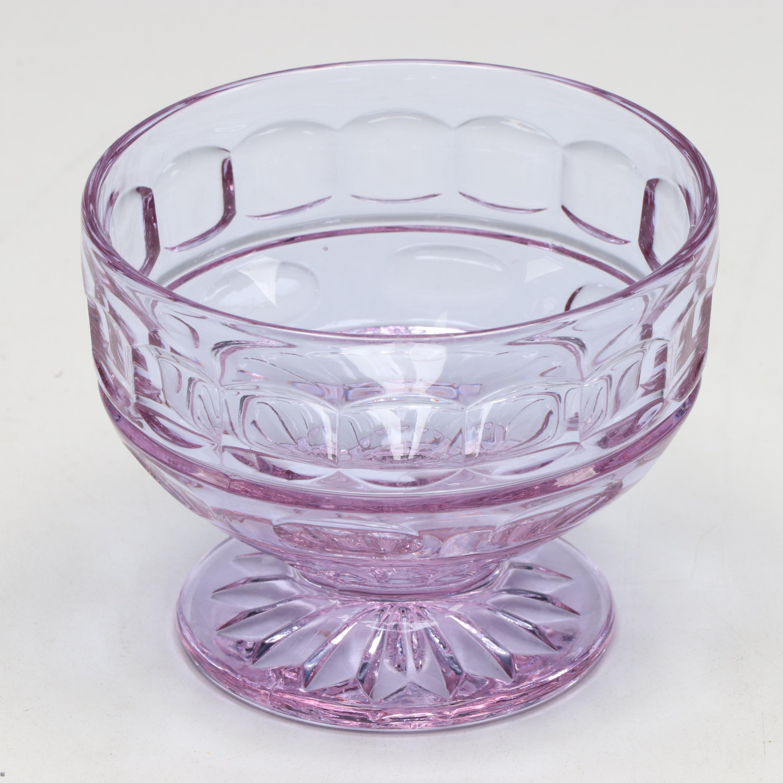 Fostoria "Hermitage Wisteria" Glass Stemware