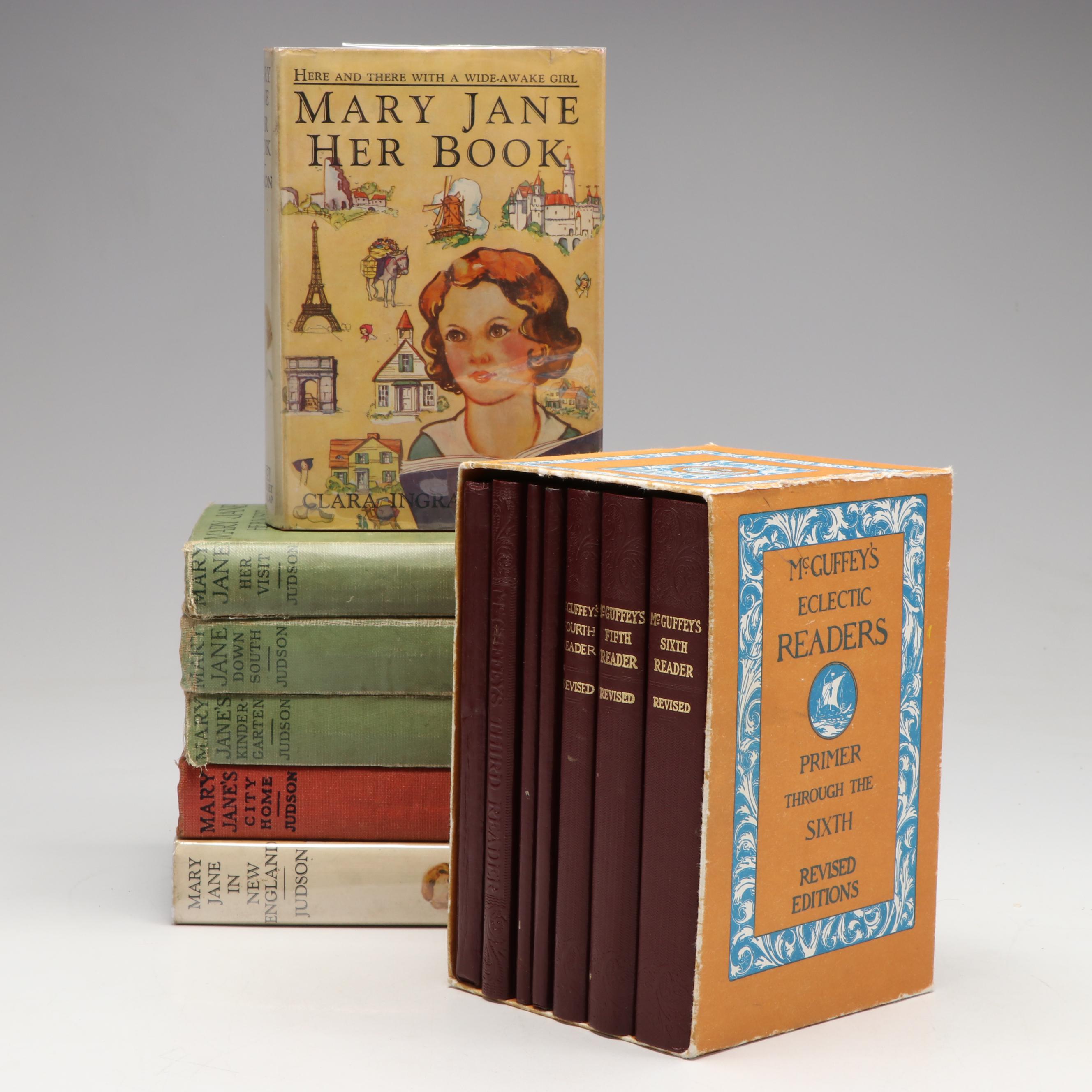 "Mary Jane's Kindergarten" by Clara Ingram Judson and More Vintage Books