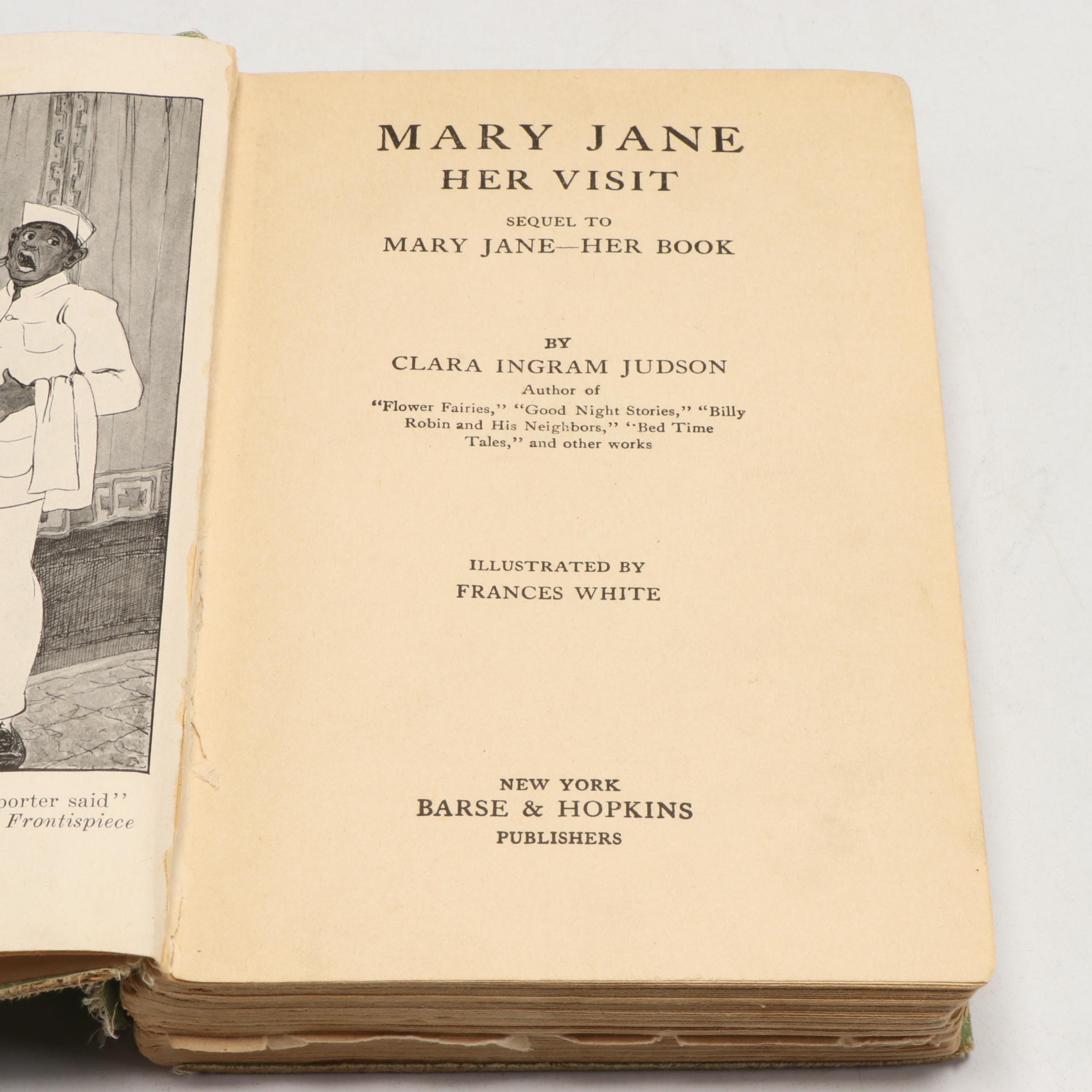 "Mary Jane's Kindergarten" by Clara Ingram Judson and More Vintage Books