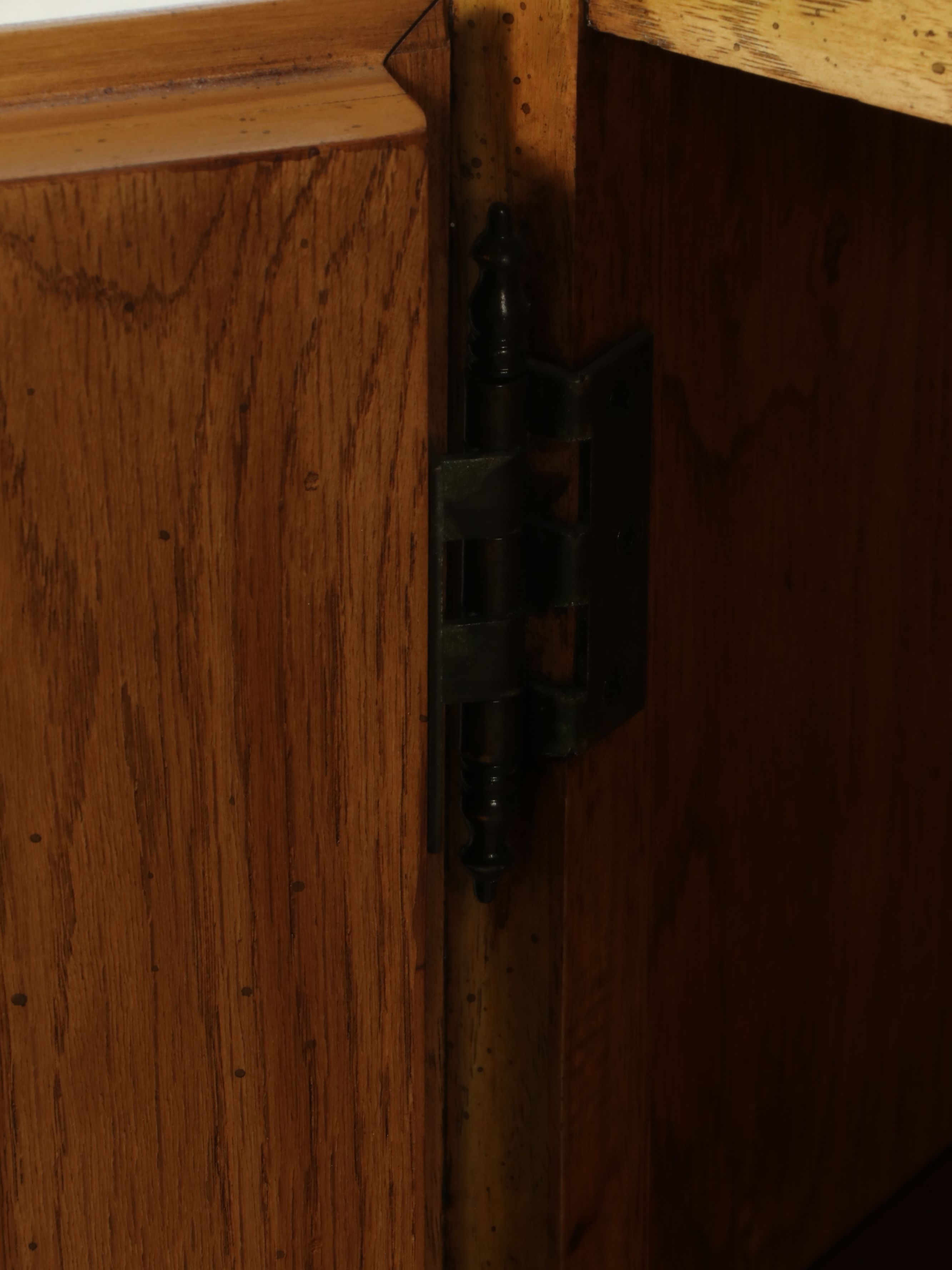 Chartwell by Drexel Oak Finish Free Standing Bookcase Cabinet