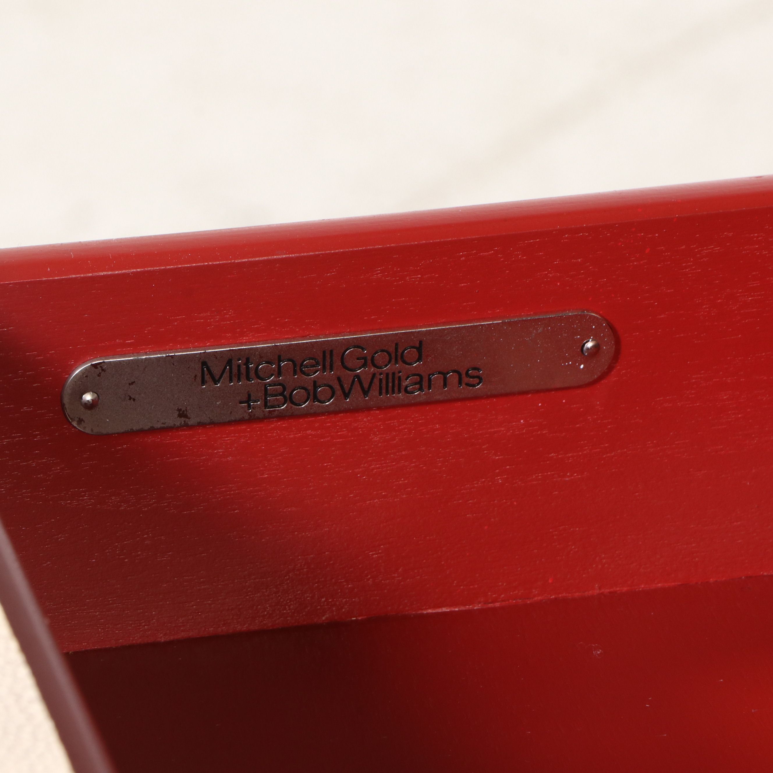 Mitchell Gold + Bob Williams Modernist Writing Desk with Pebbled Finish