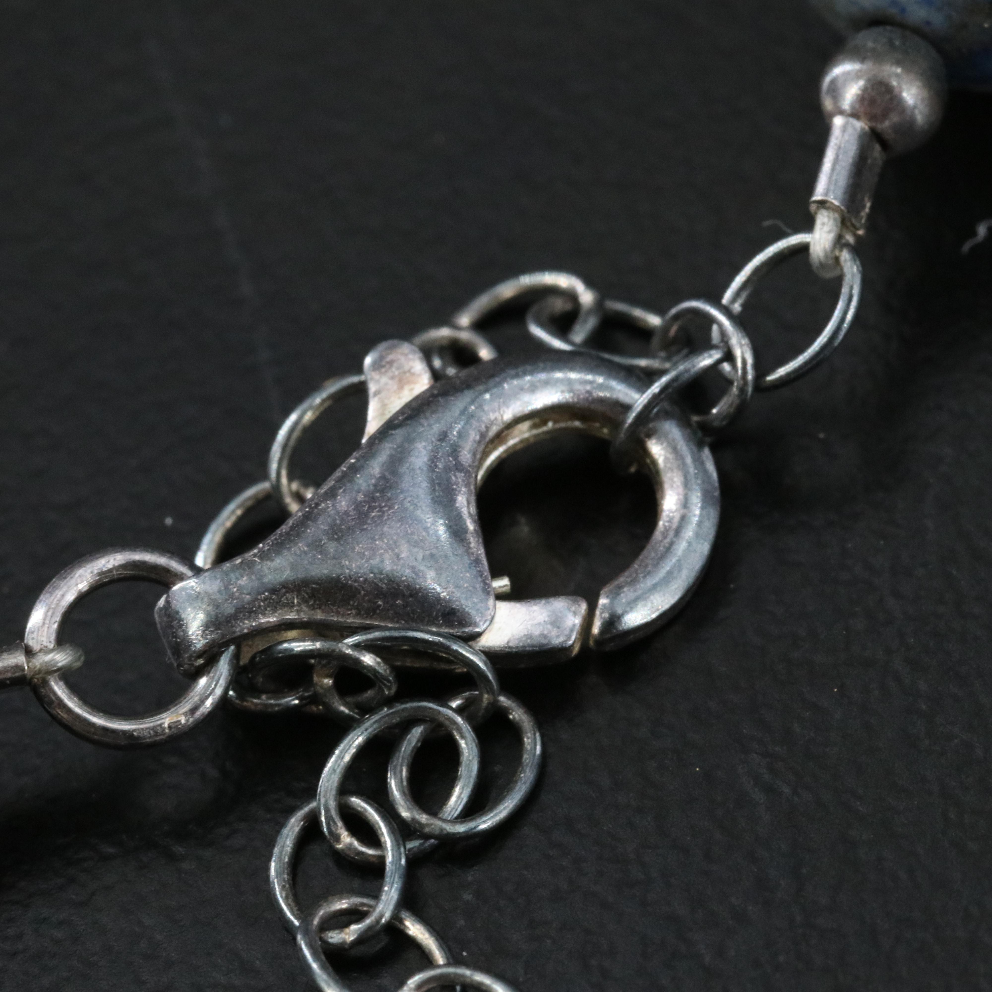 Sterling Lapis Lazuli Necklace