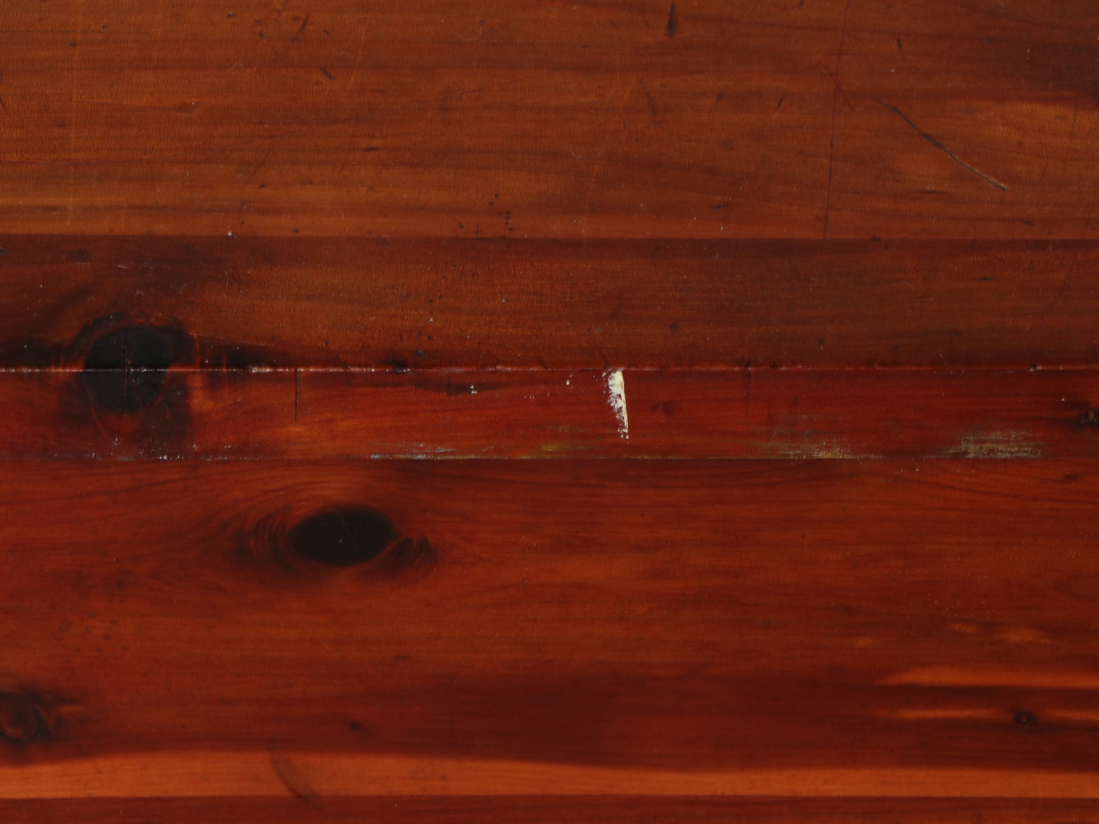 Ed Roos "Forest Park Line" Cedar Blanket Chest, Mid-20th Century