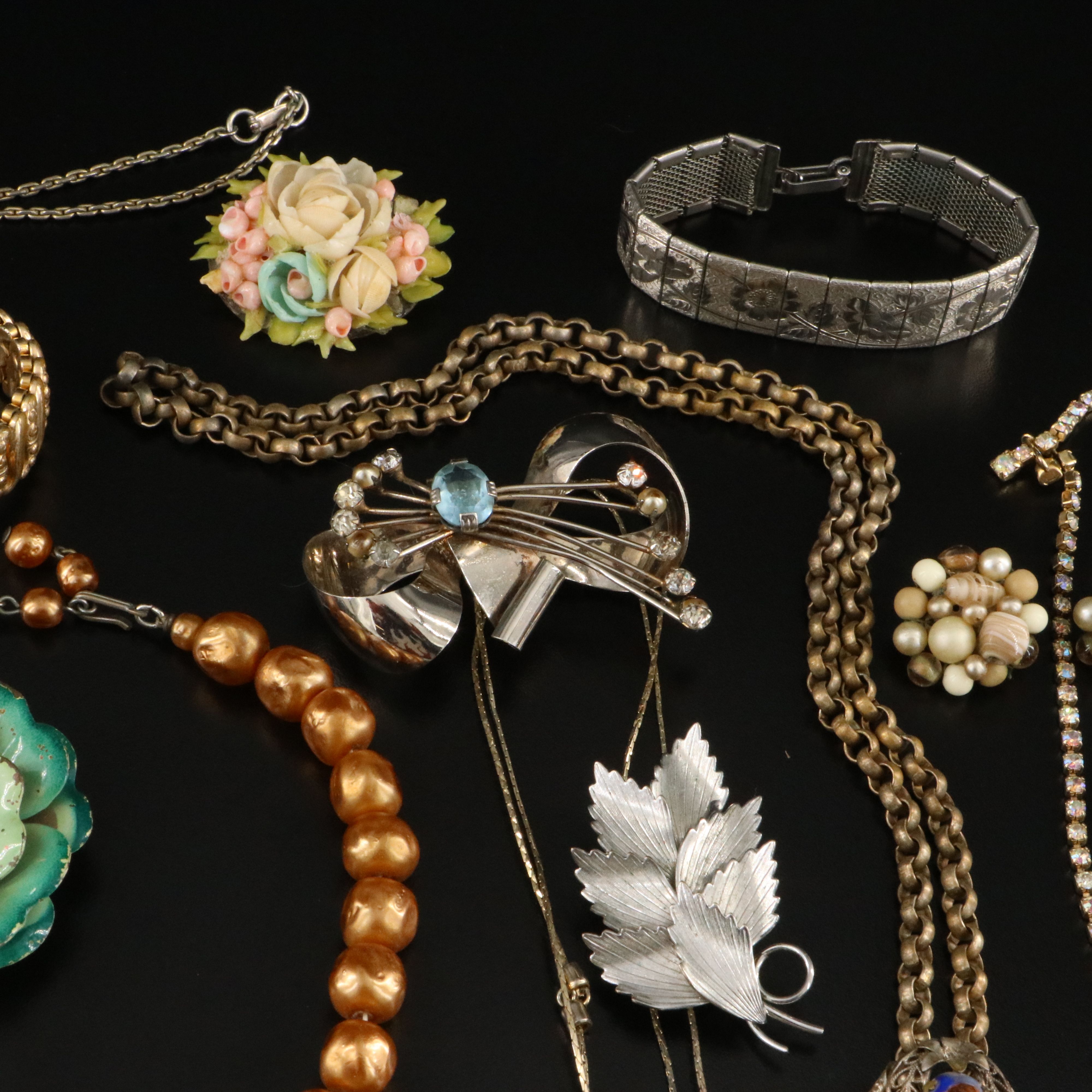 Weiss, Retro and Sterling Featured in Vintage Jewelry Collection