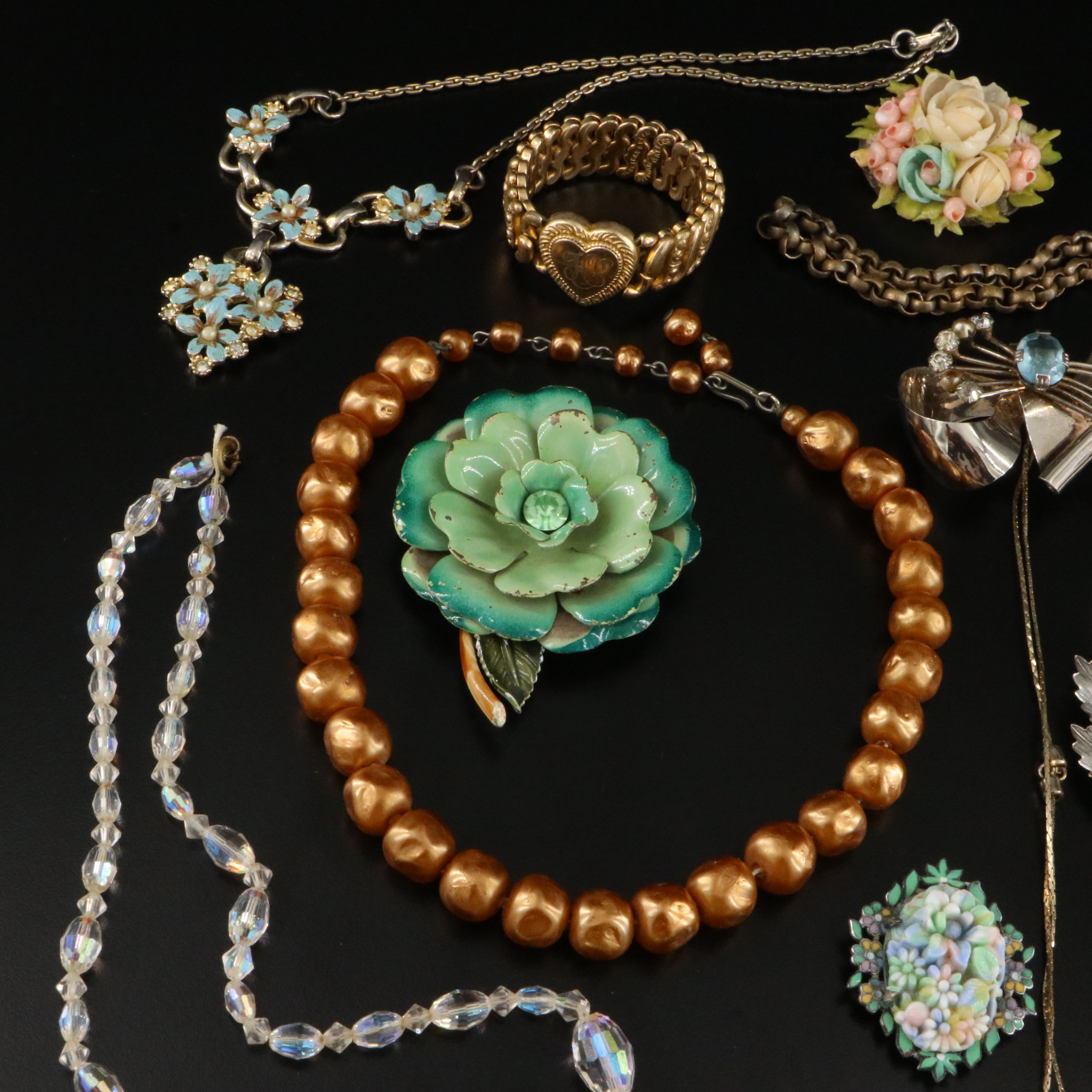 Weiss, Retro and Sterling Featured in Vintage Jewelry Collection