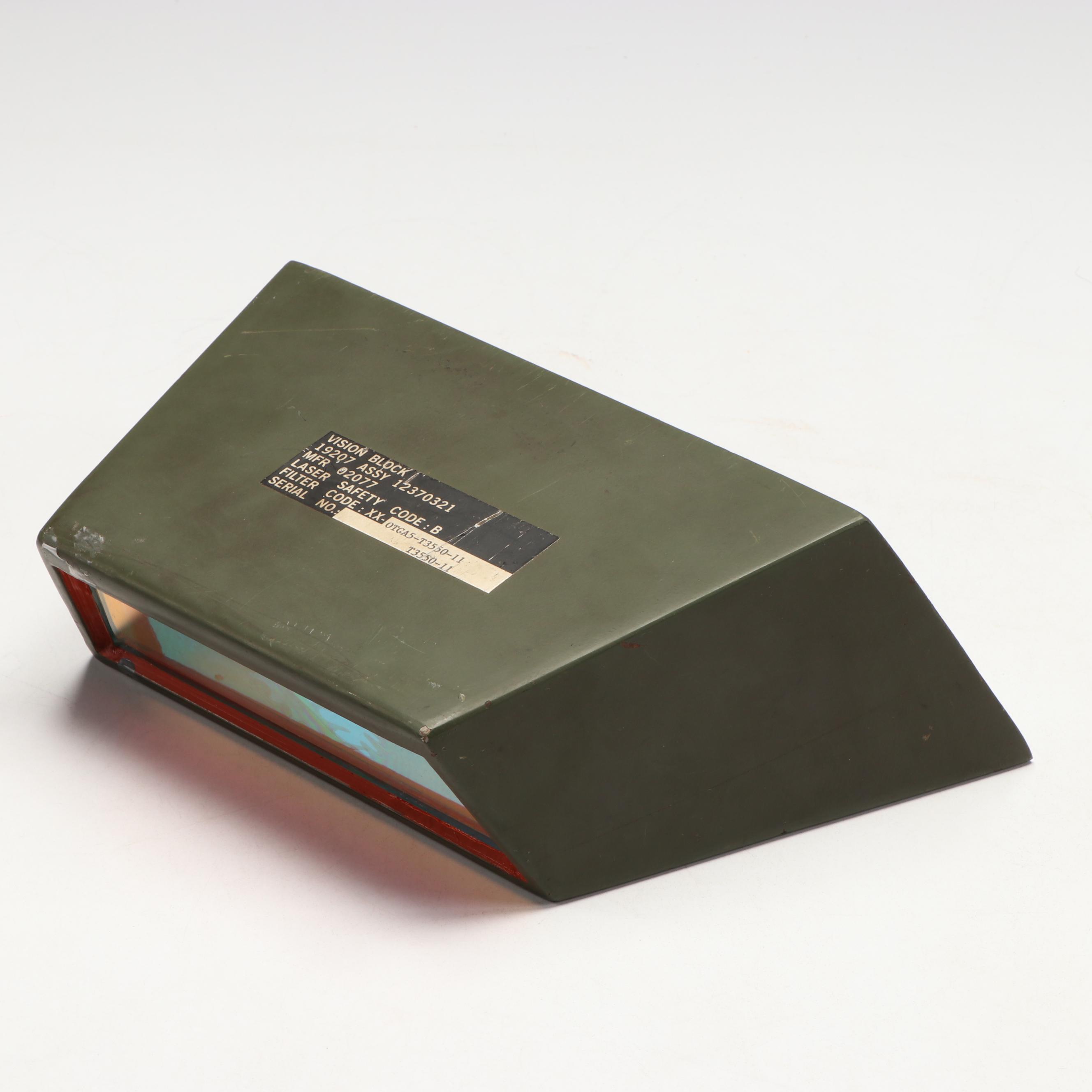 M2/M3 Bradley Fighting Vehicle Laser-Protective Vision Block