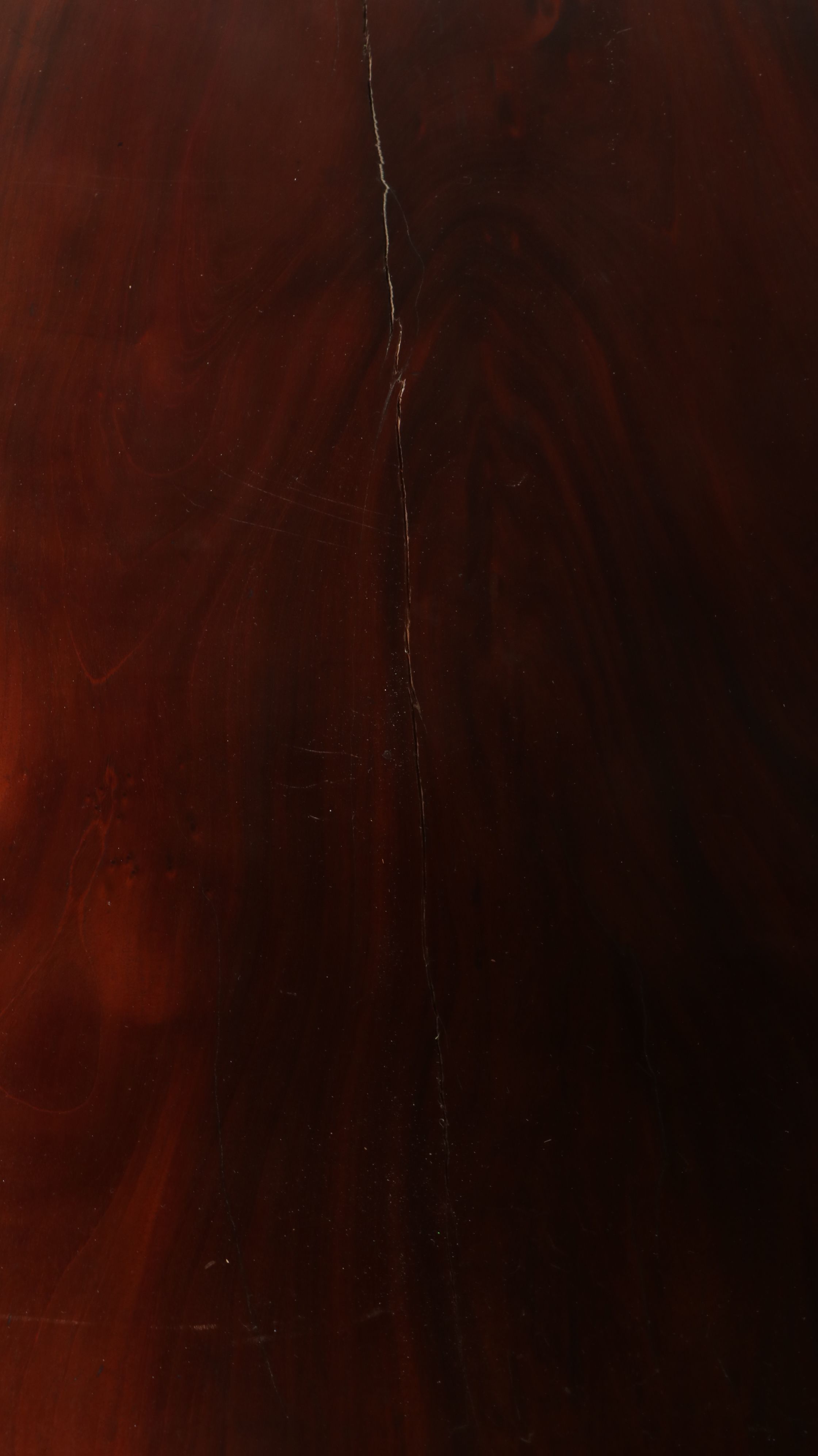 Empire Style Mahogany Flip-Top Game Table with Claw Feet