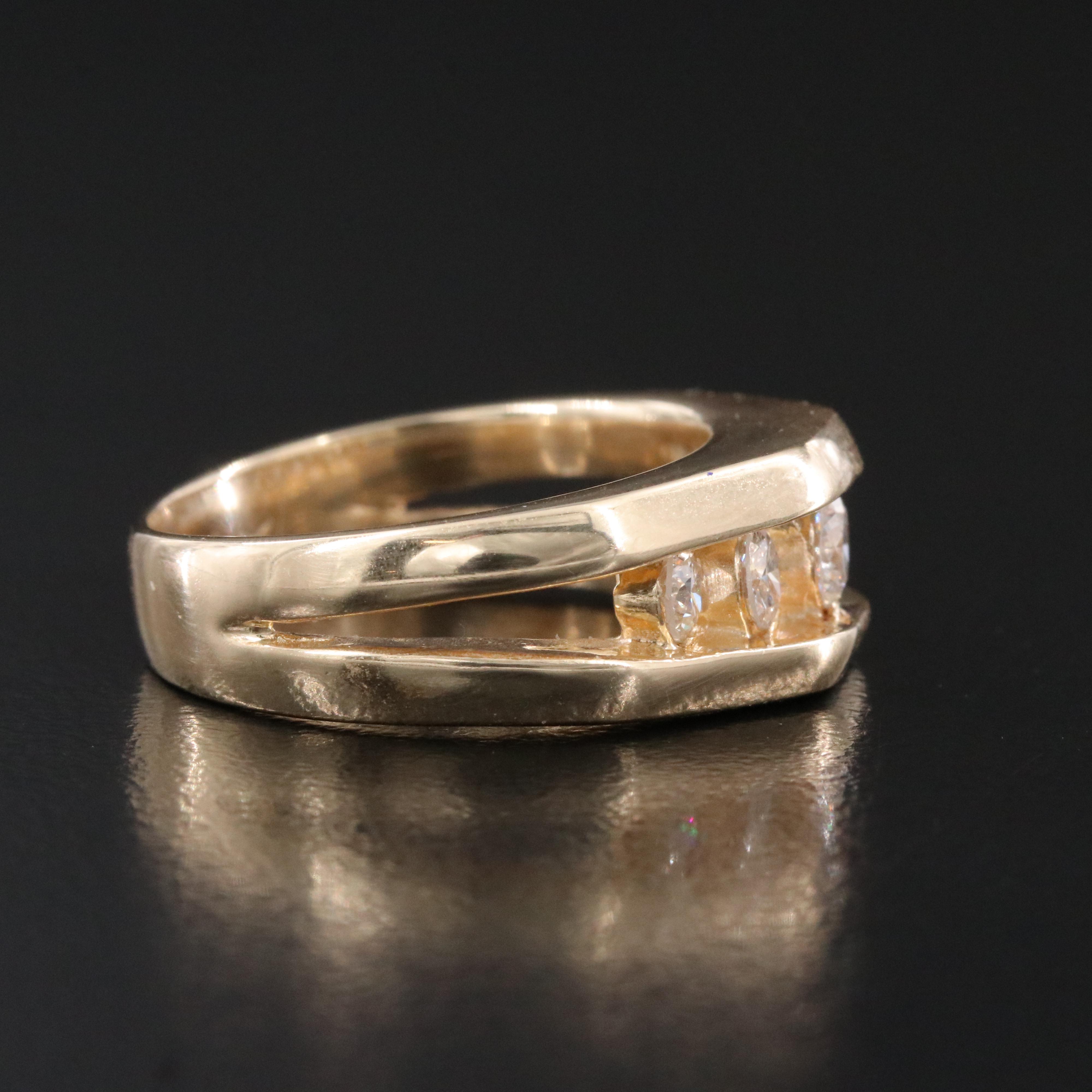 14K 0.76 CTW Diamond Ring