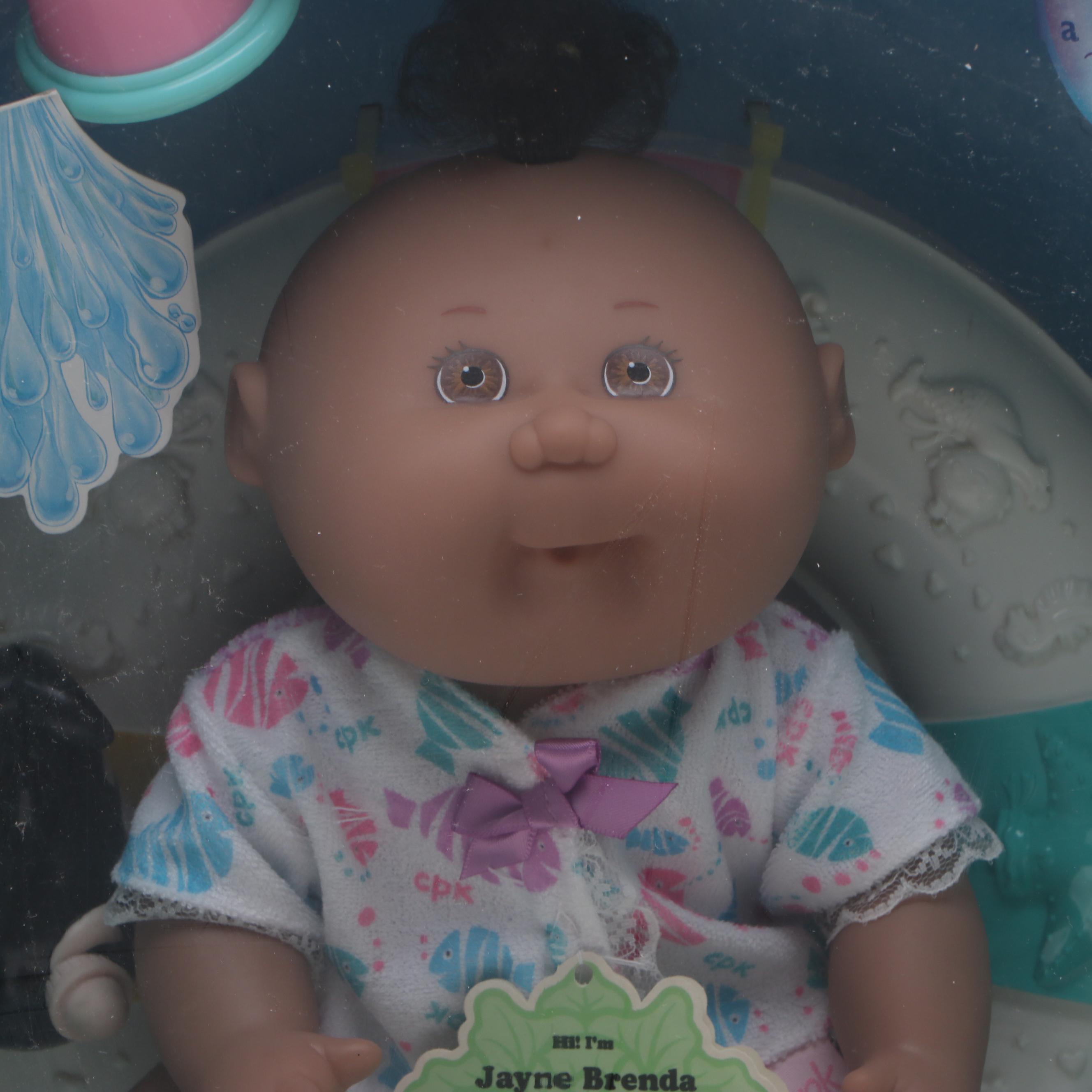 Cabbage Patch Kids "Bath Baby" and "Babyland Kid" Dolls, 1990s