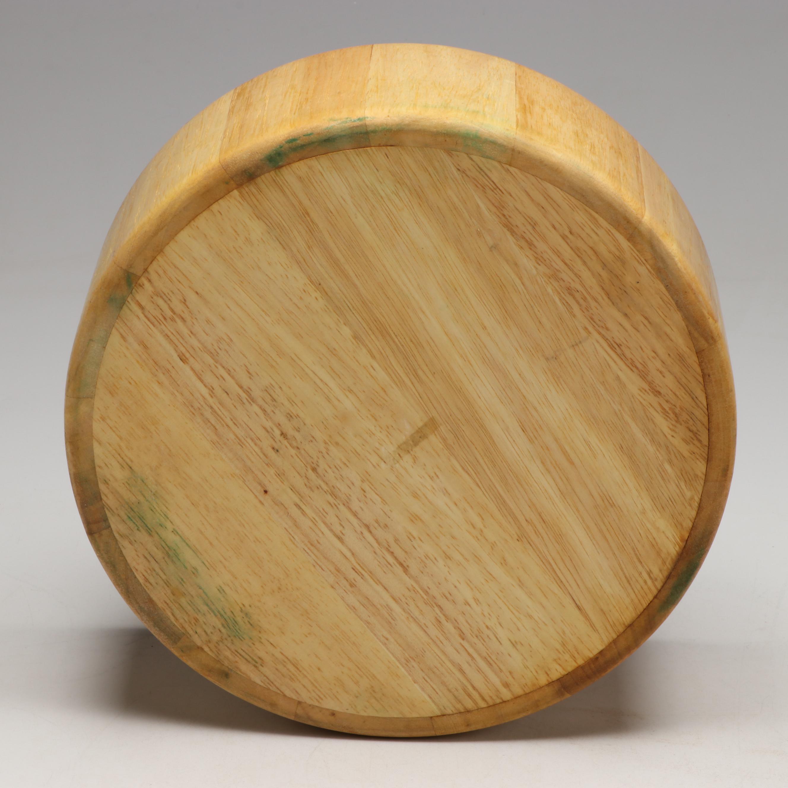 Wooden Serving Bowls and Serving Utensils