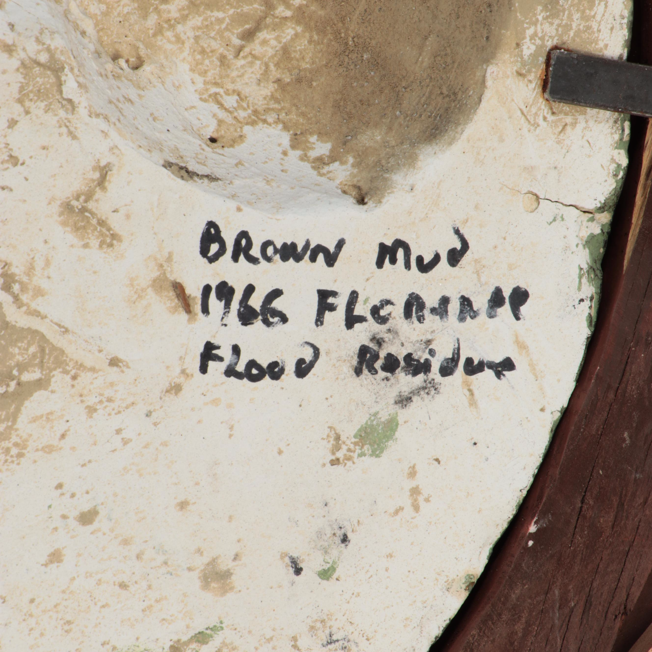 Louisa Grace Bartolini Commemorative 1966 Florence Flood 'Mud' Relief Medallion