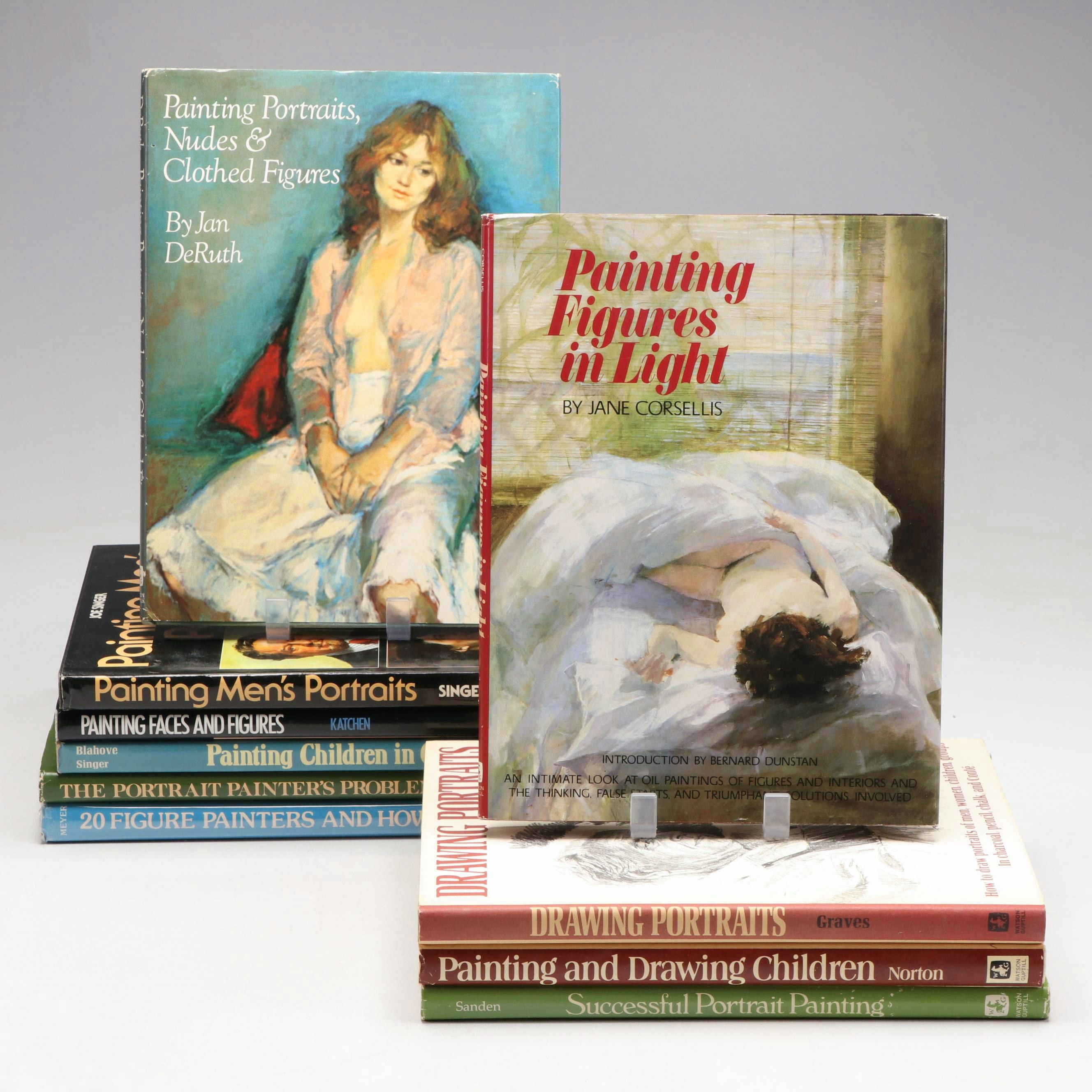 "Painting Figures in Light" by Jane Corsellis with More Art Books