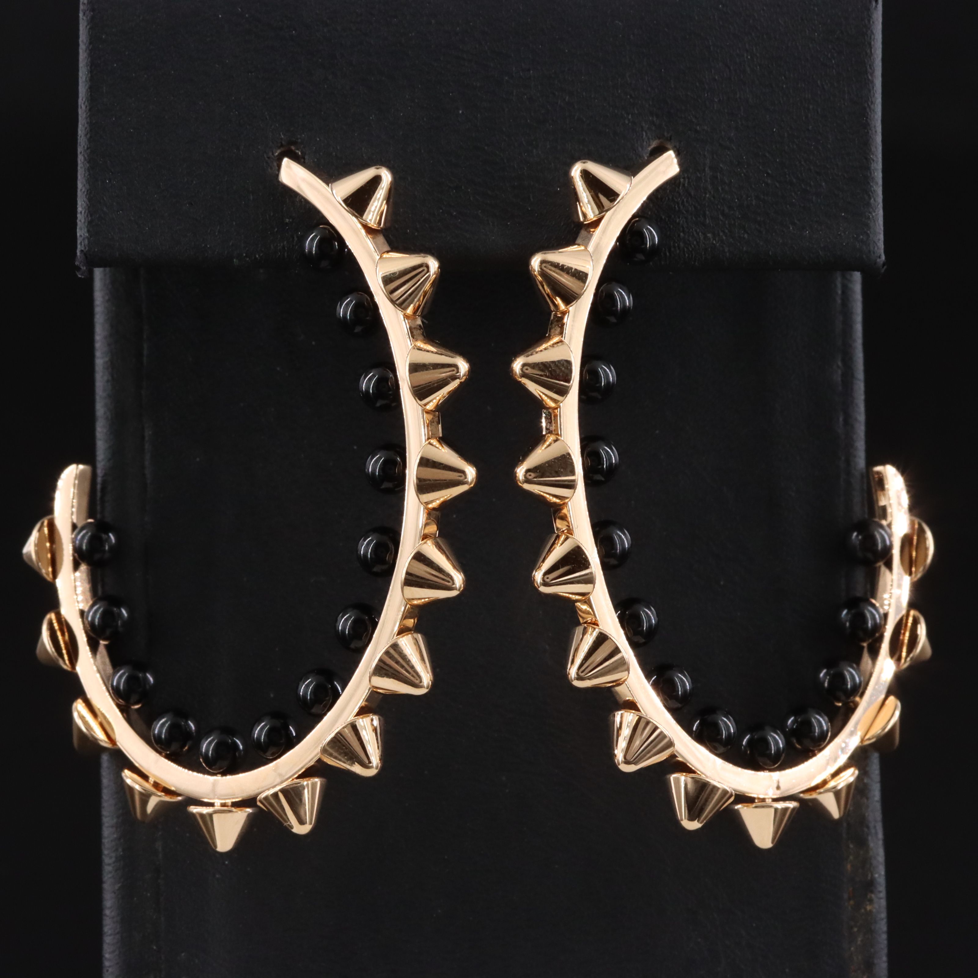 Cartier Clash de Cartier 18K Rose Gold Black Onyx Earrings