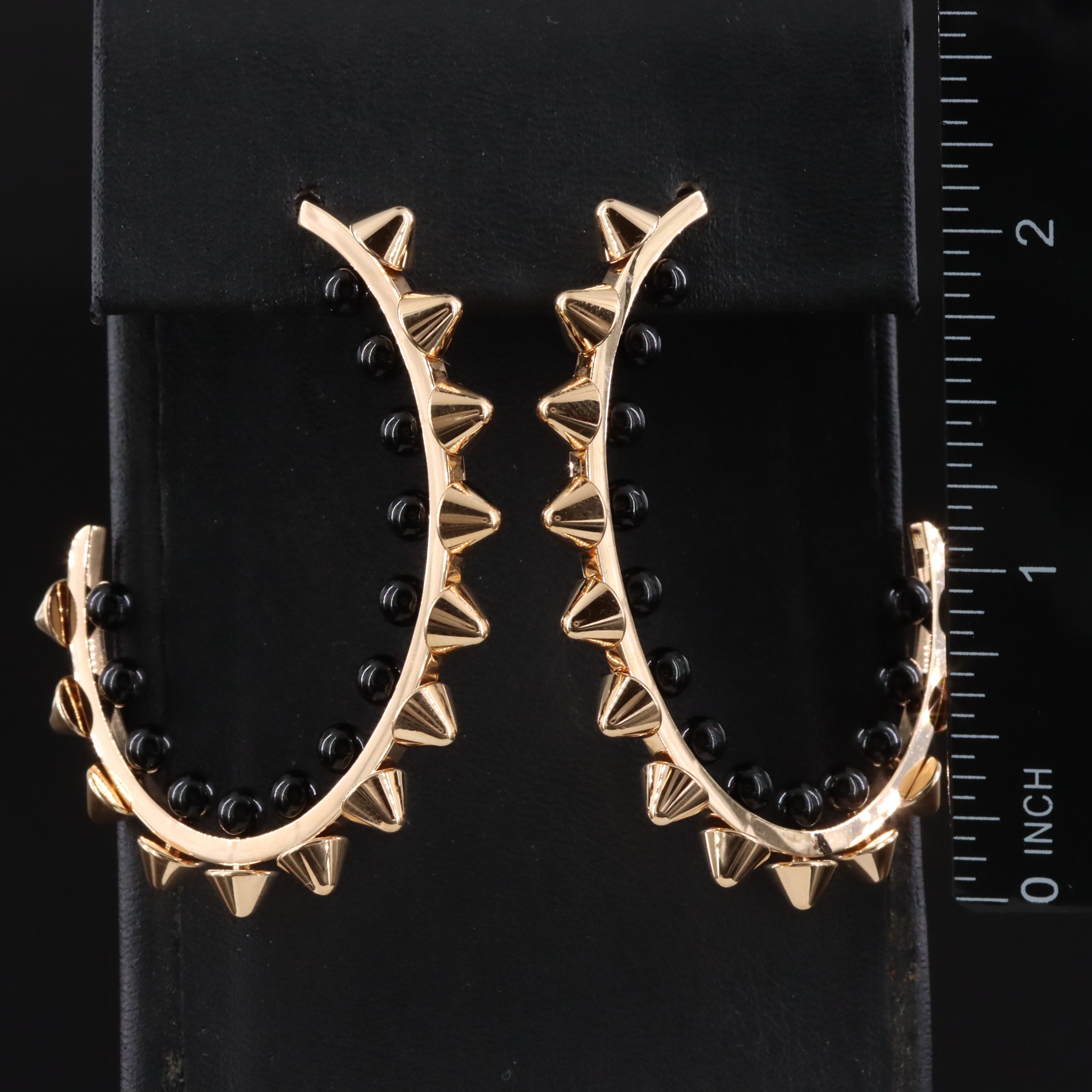 Cartier Clash de Cartier 18K Rose Gold Black Onyx Earrings