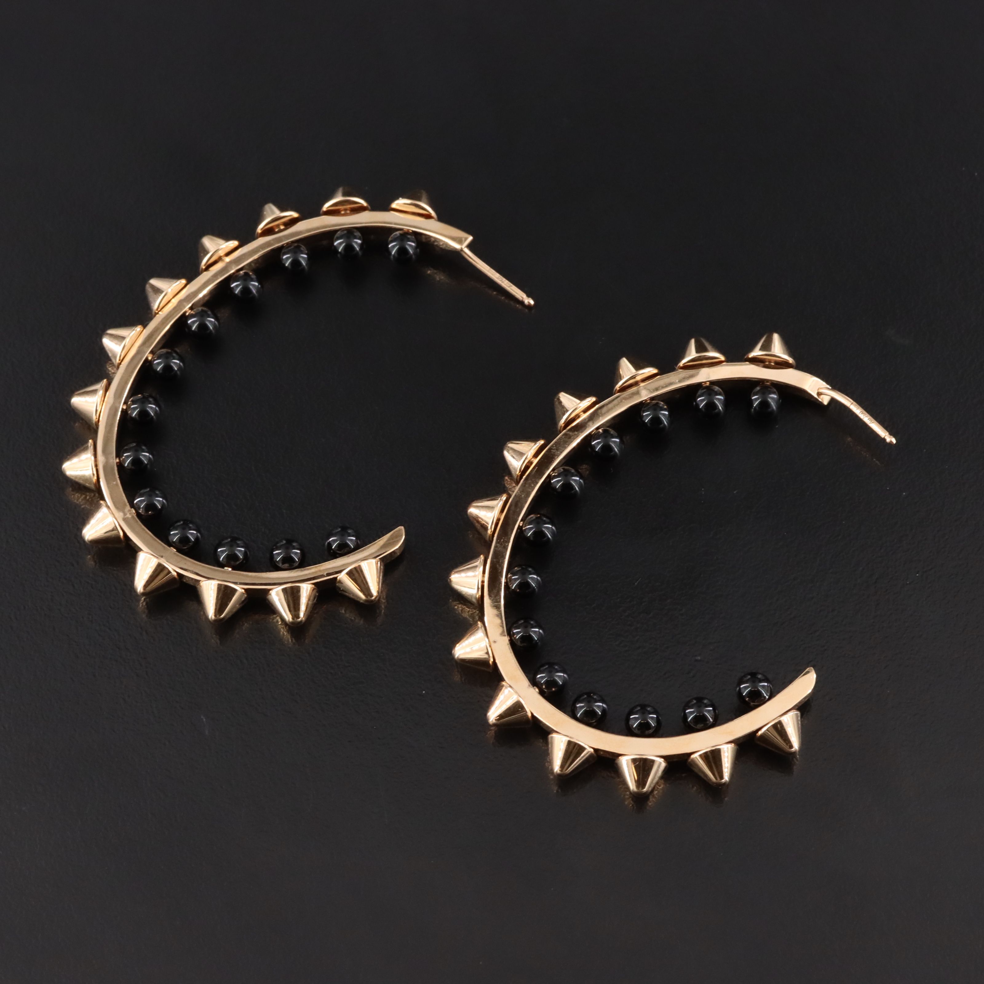 Cartier Clash de Cartier 18K Rose Gold Black Onyx Earrings