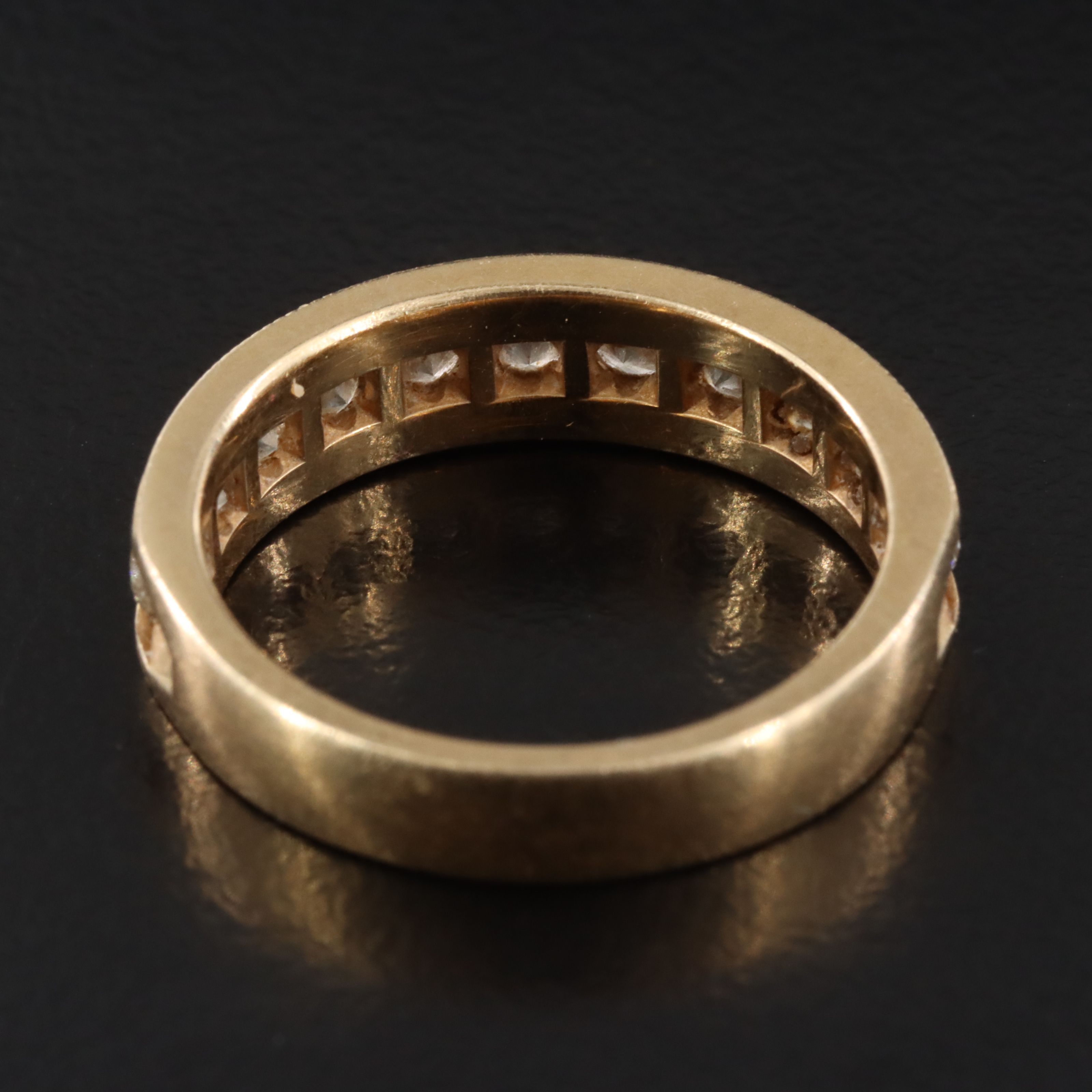 14K 0.93 CTW Diamond Band