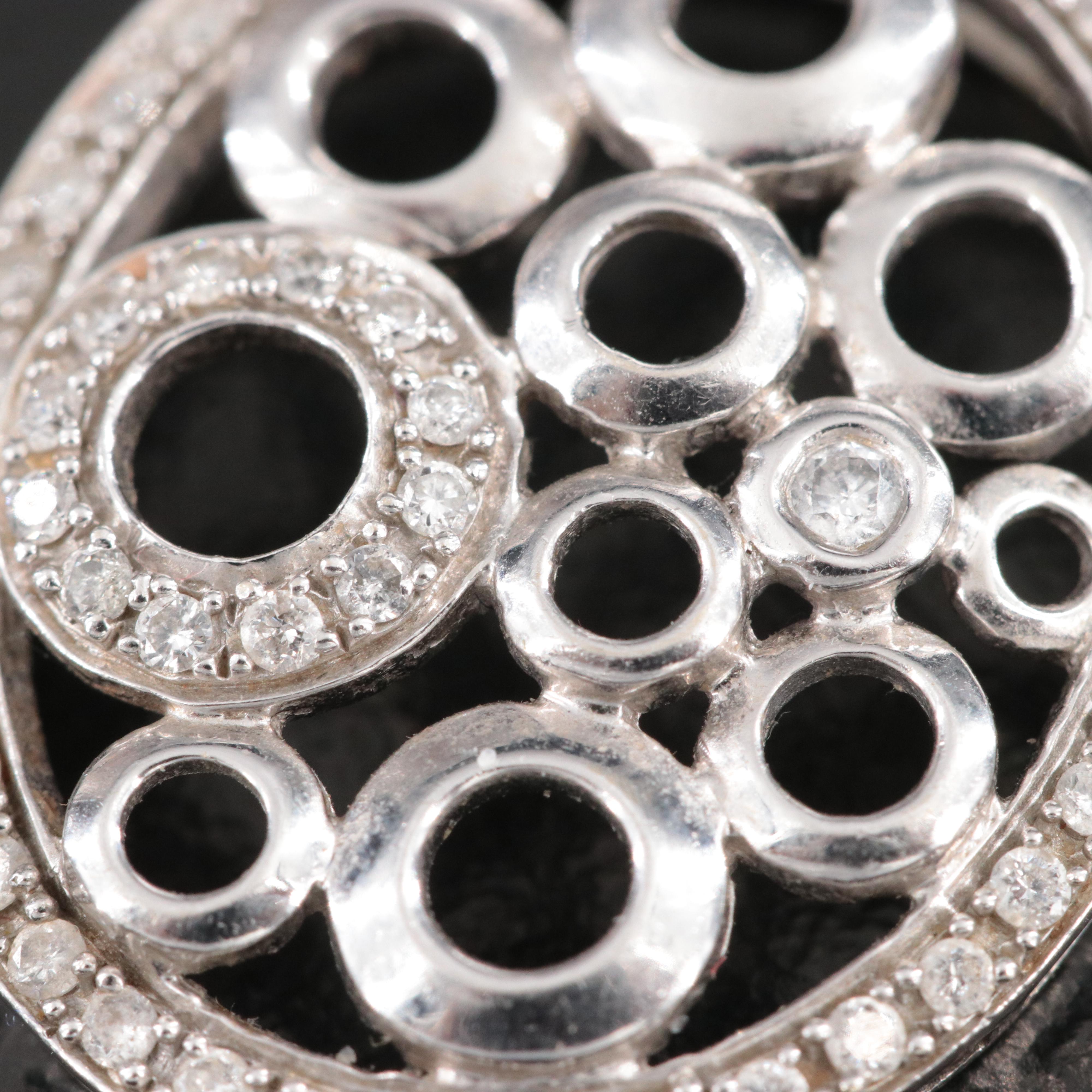 14K 0.32 CTW Diamond Pendant