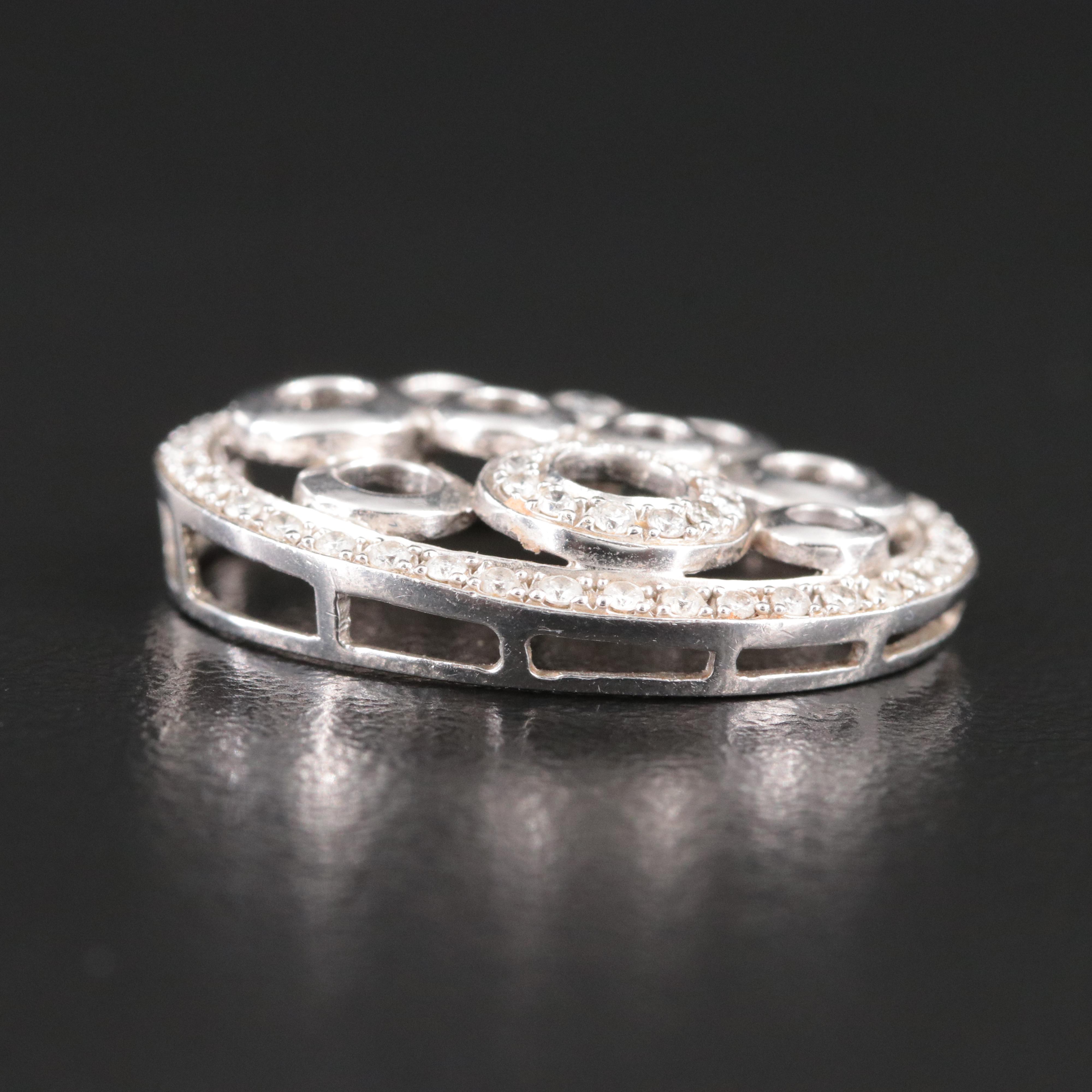 14K 0.32 CTW Diamond Pendant