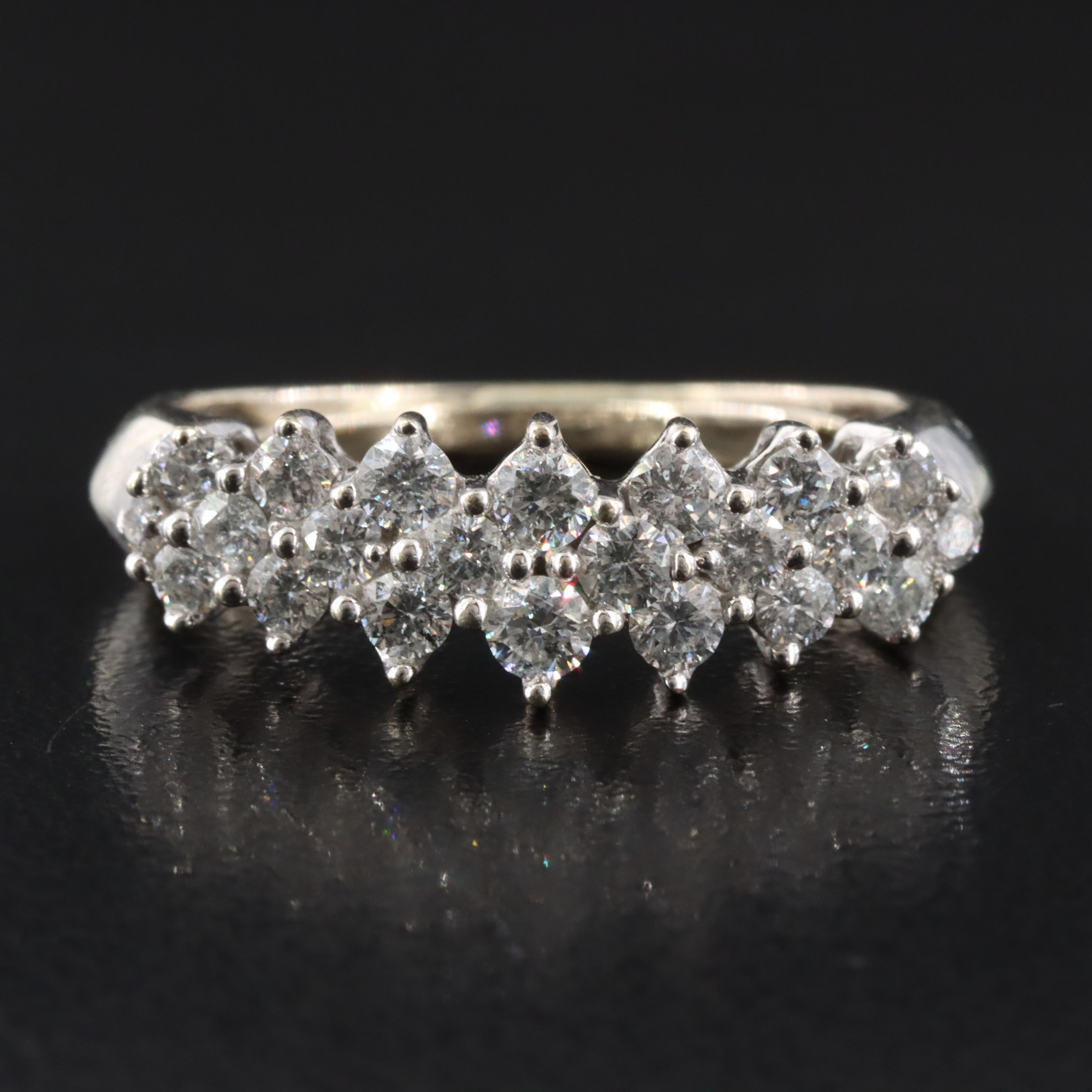14K 0.88 CTW Diamond Ring