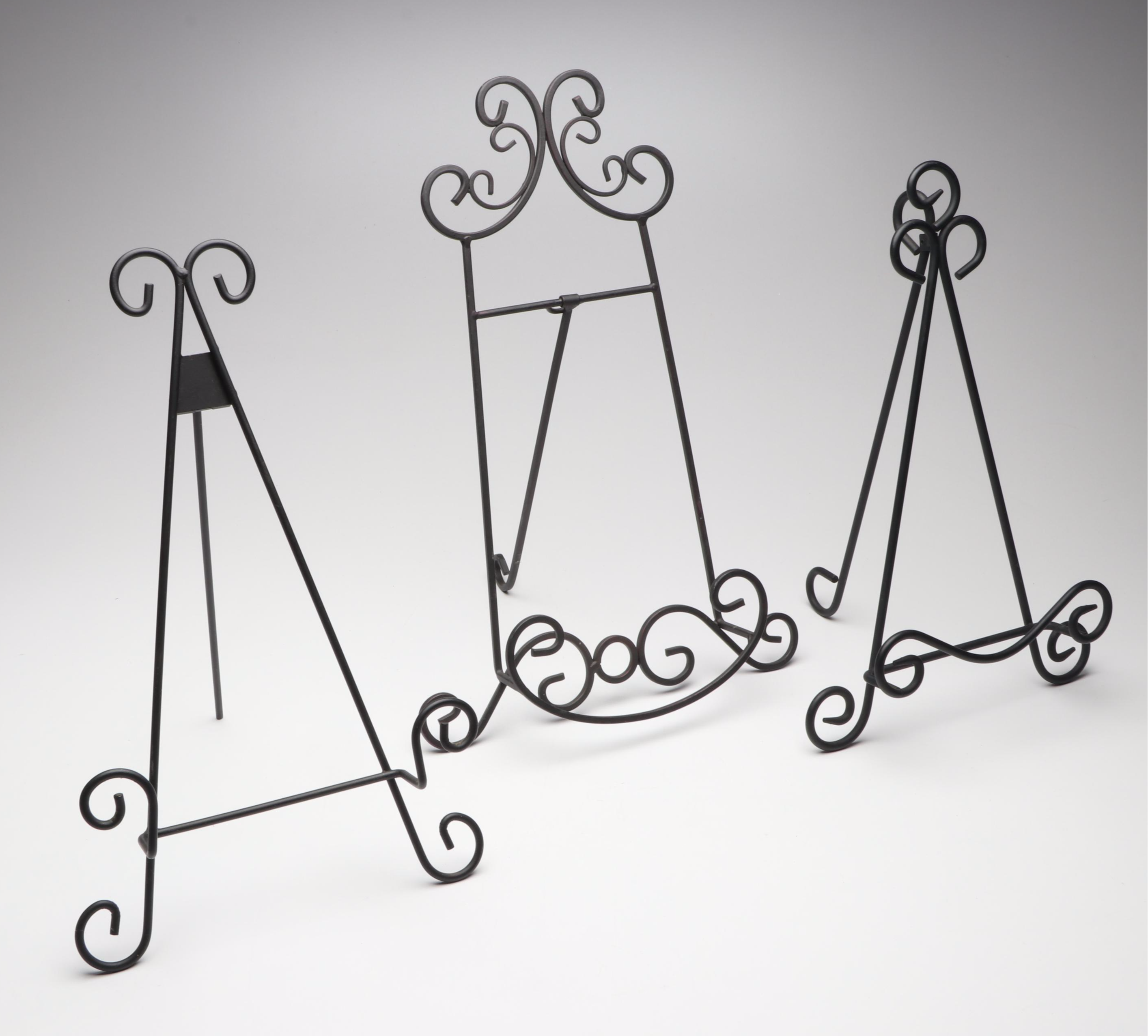 Indian Engraved Brass Vases with Other Chargers and Plaque