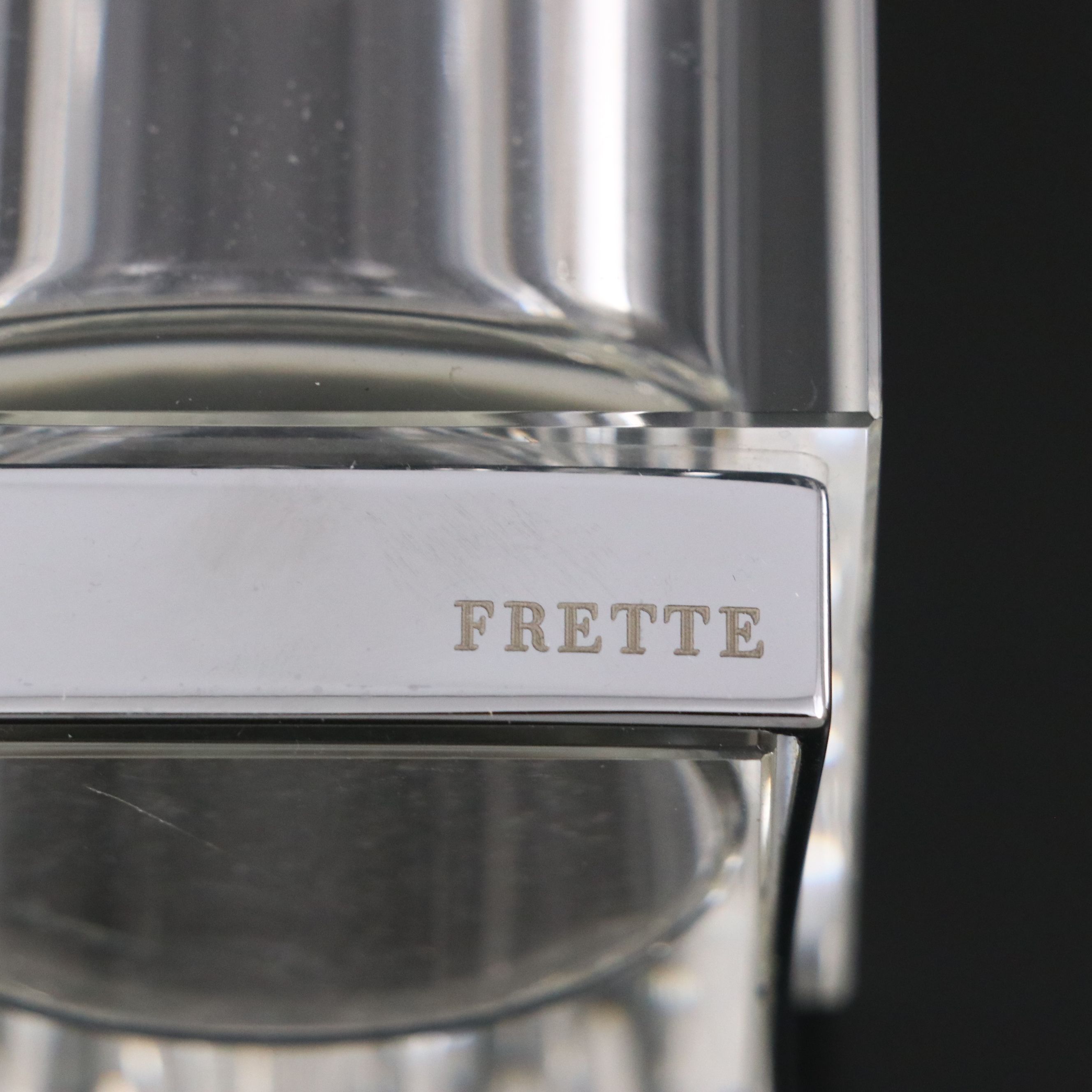 Frette Crystal Contemporary Block-Shaped Vase