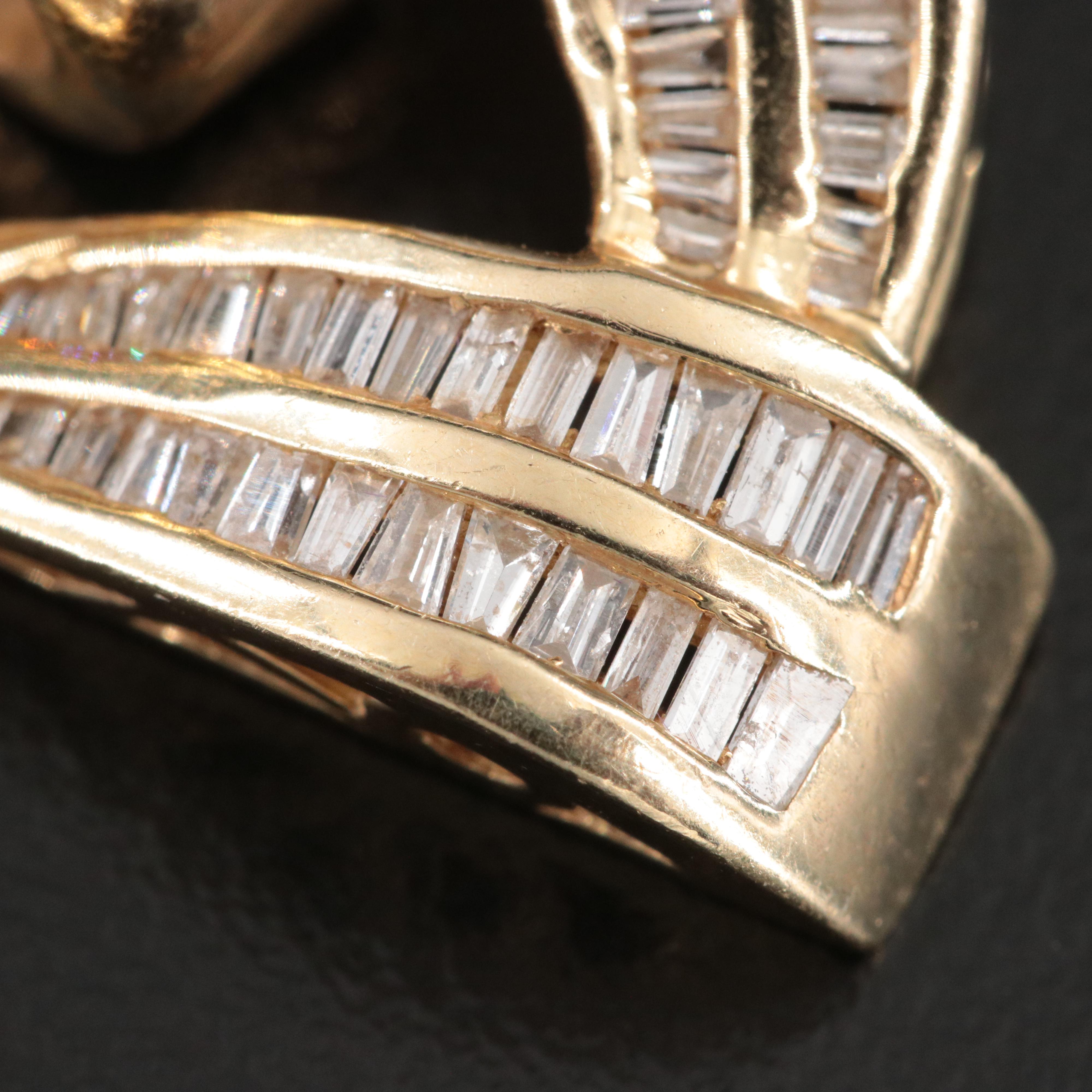 14K 1.82 CTW Diamond Heart Slide Pendant