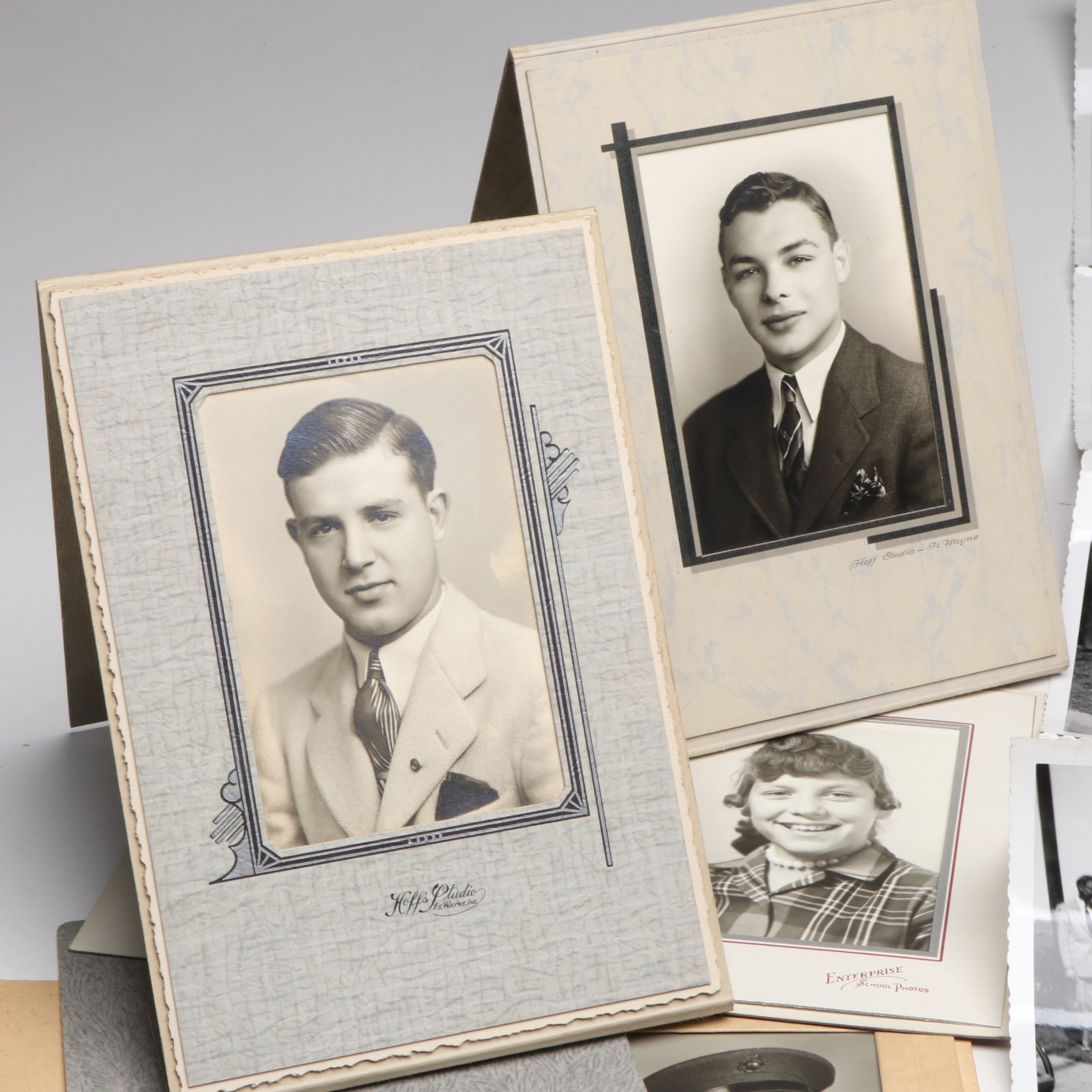 Photographs of Men, Women and Children, Mid-20th Century