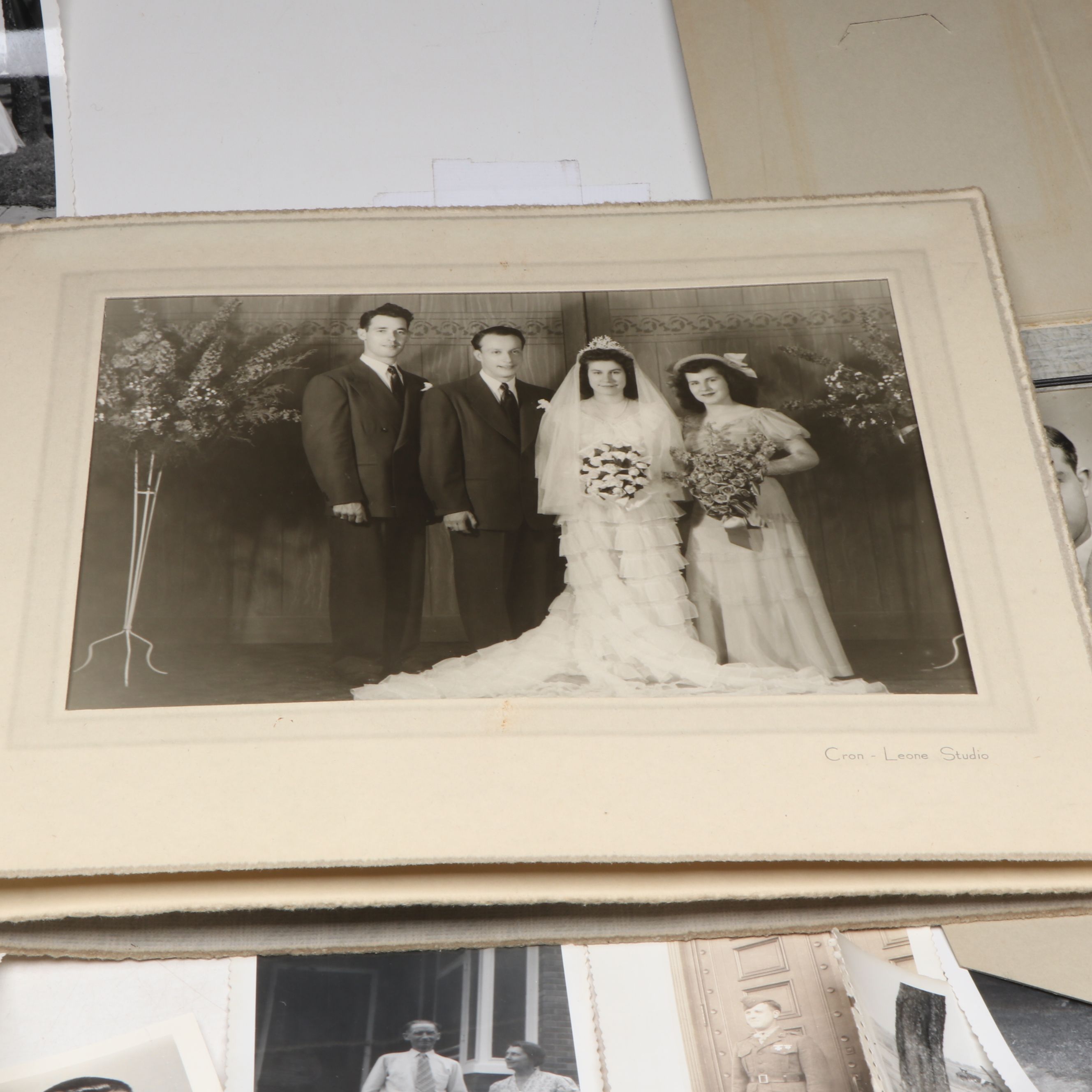 Photographs of Men, Women and Children, Mid-20th Century