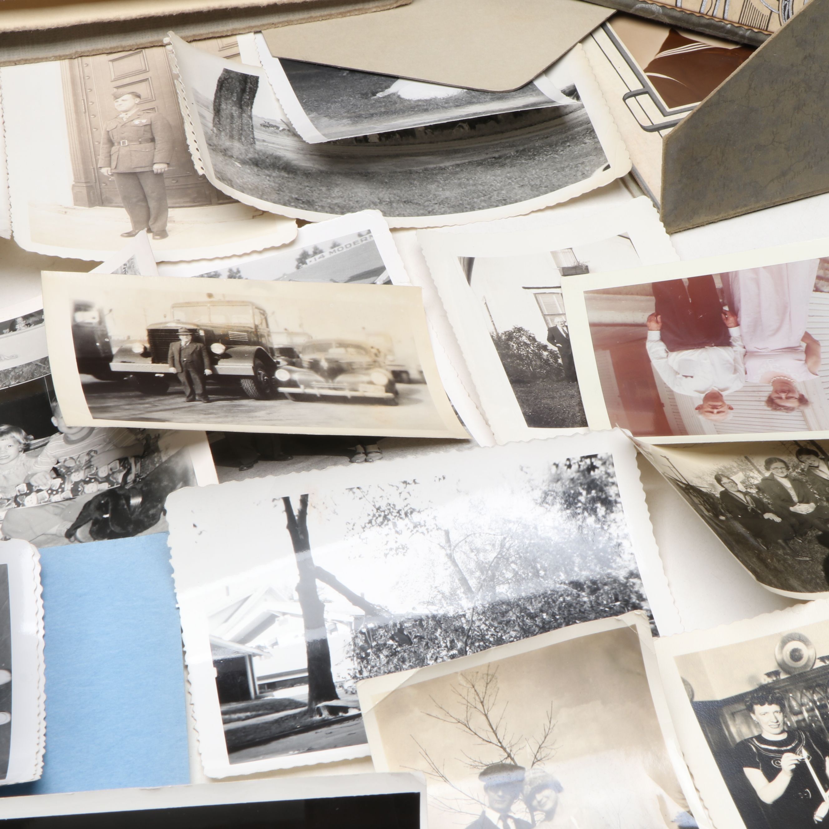 Photographs of Men, Women and Children, Mid-20th Century