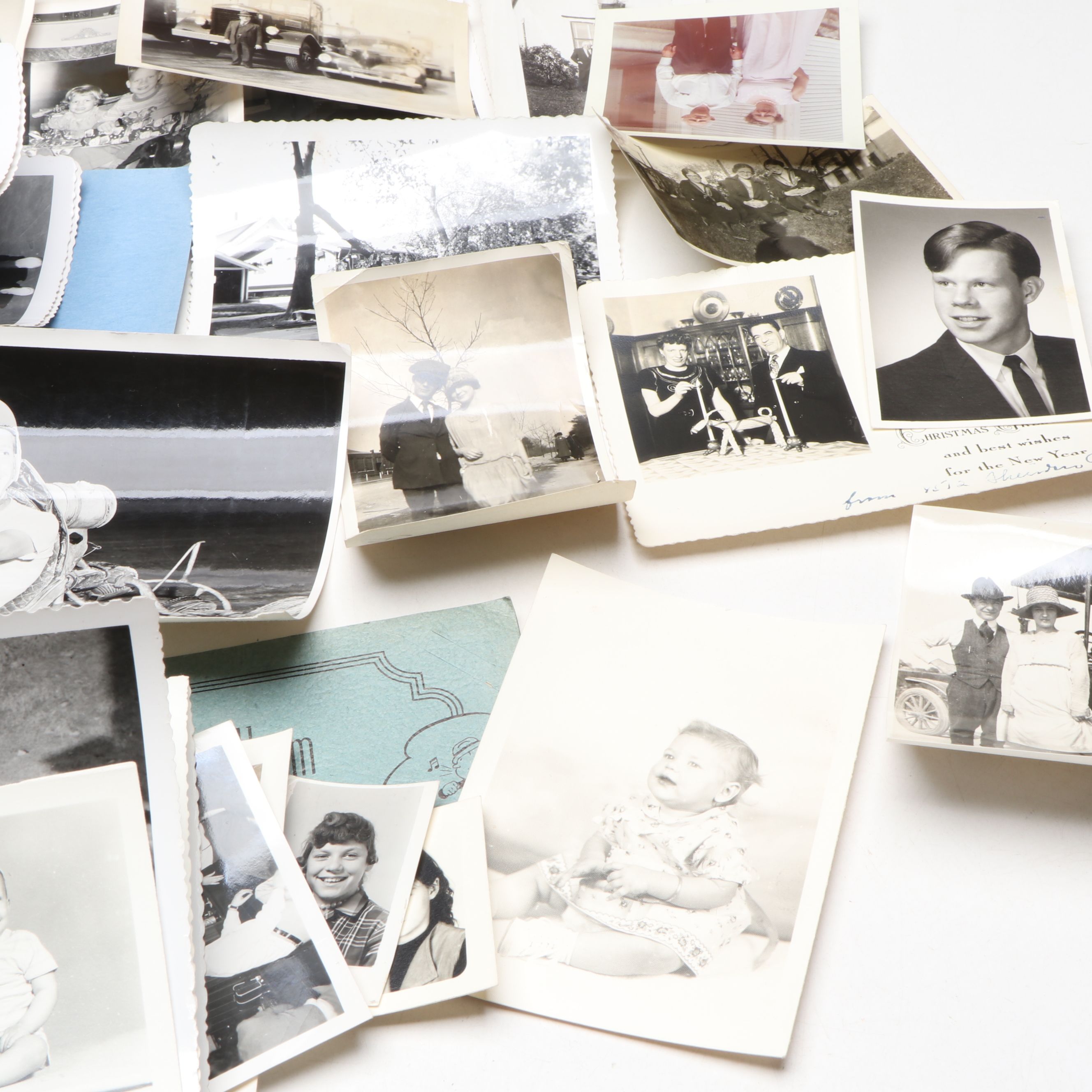 Photographs of Men, Women and Children, Mid-20th Century