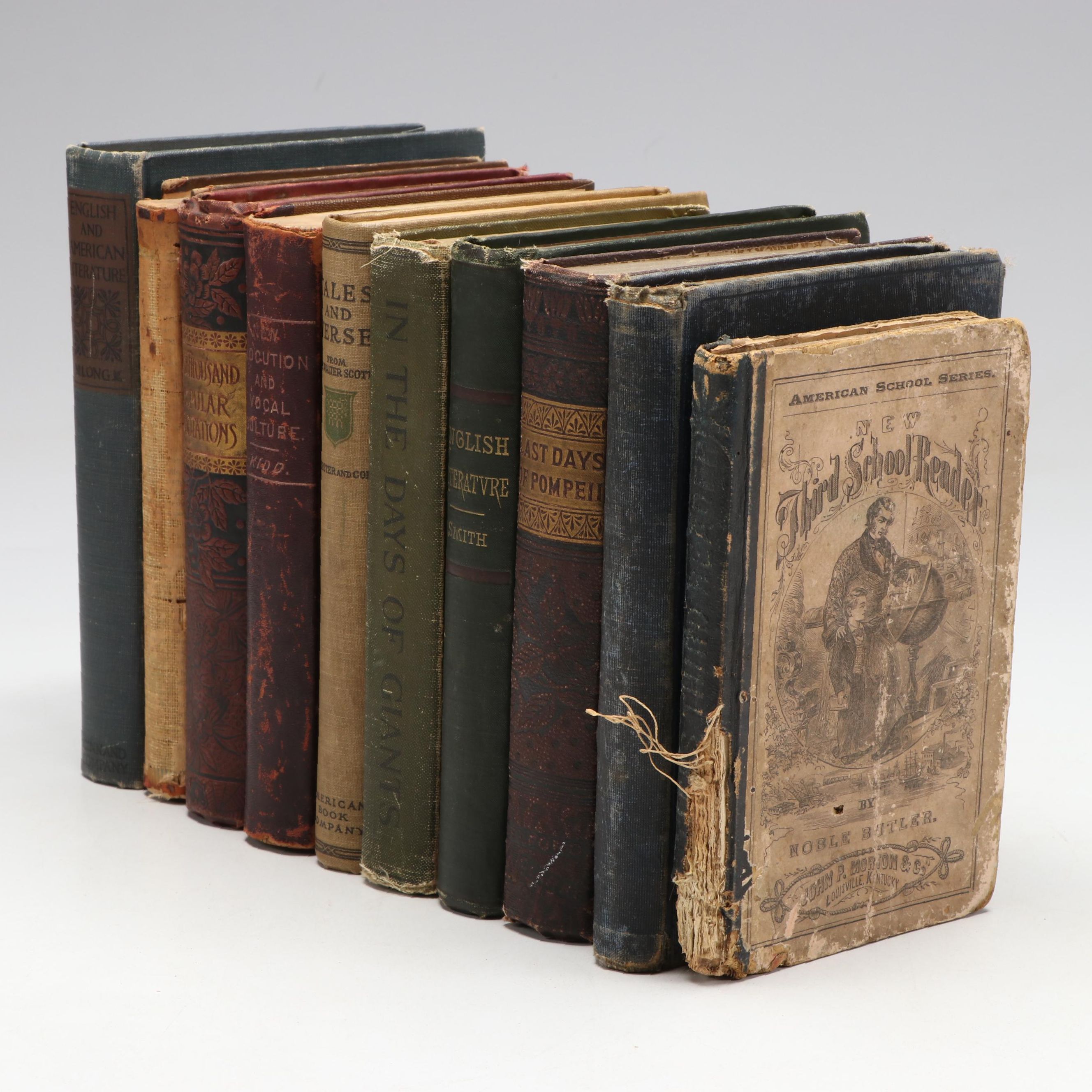 "In The Days of Giants" with Other Language and Literature Books