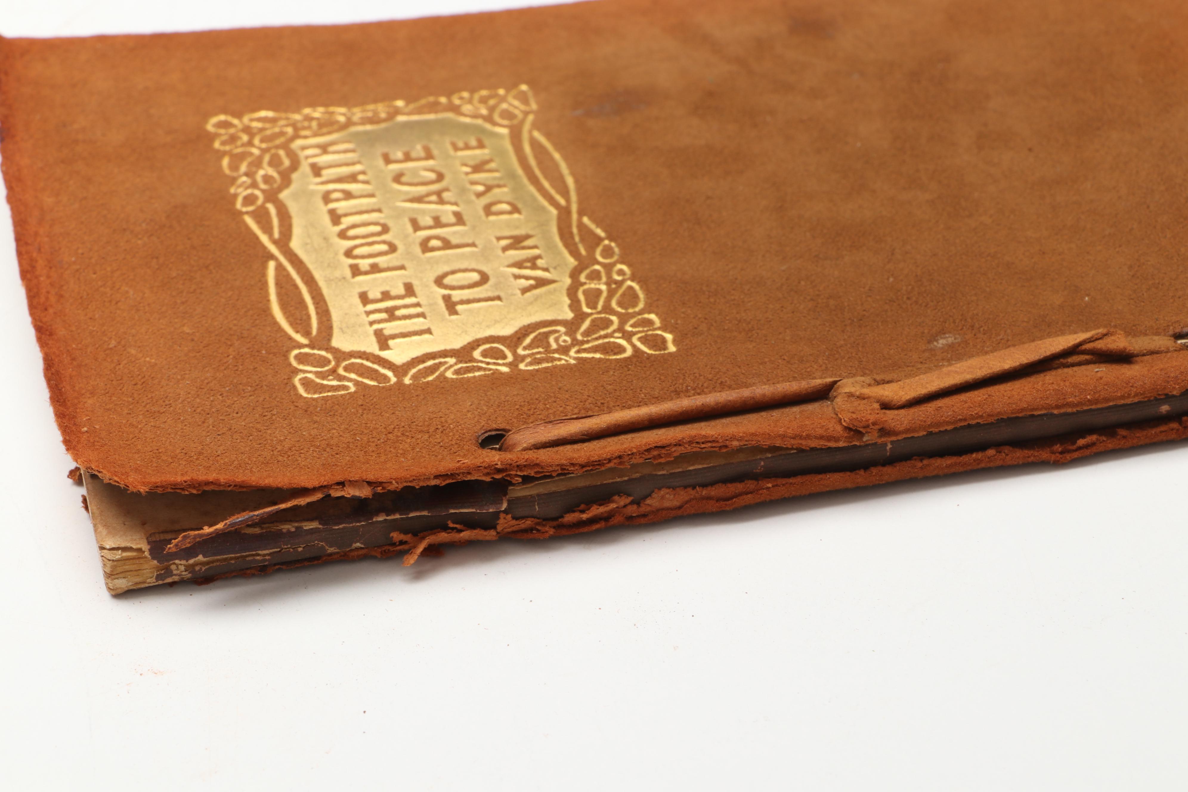 "The Footpath To Peace" by Henry Van Dyke with Other Antique Books