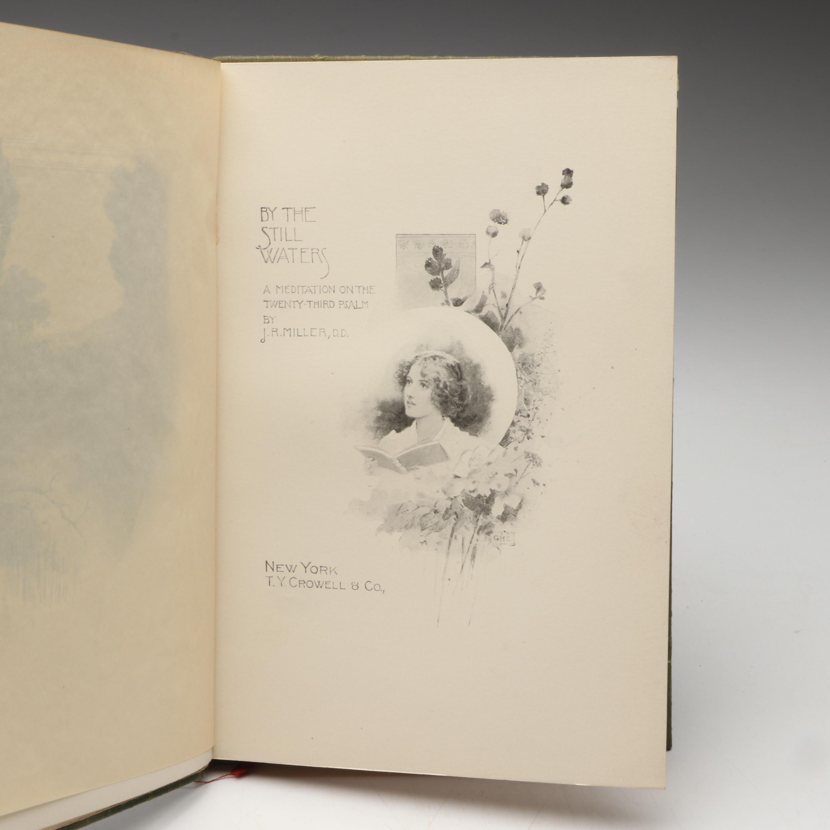 "The Footpath To Peace" by Henry Van Dyke with Other Antique Books