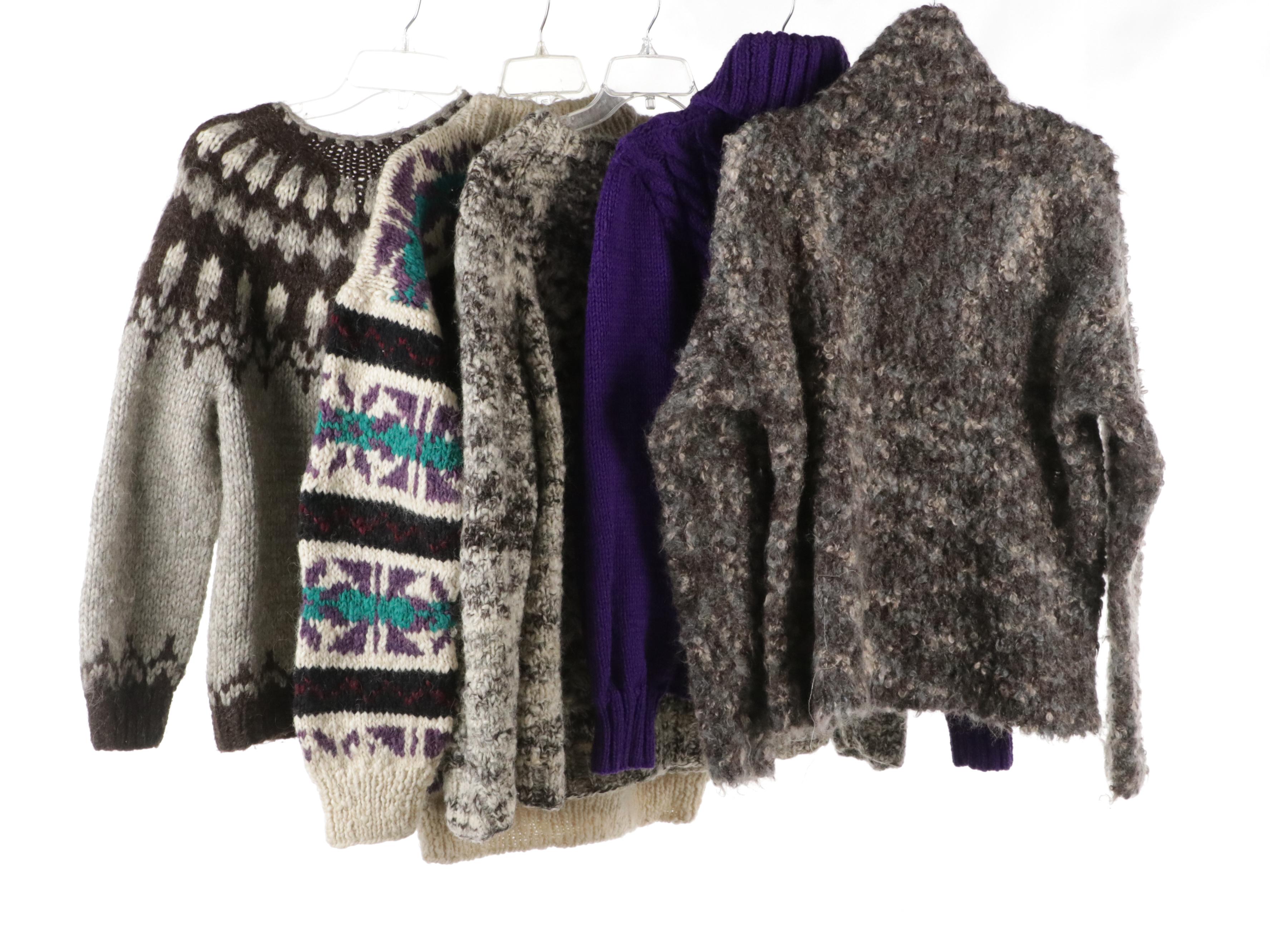Wool Sweaters, Turtlenecks and Cardigan from Carducci, Ralph Lauren & More