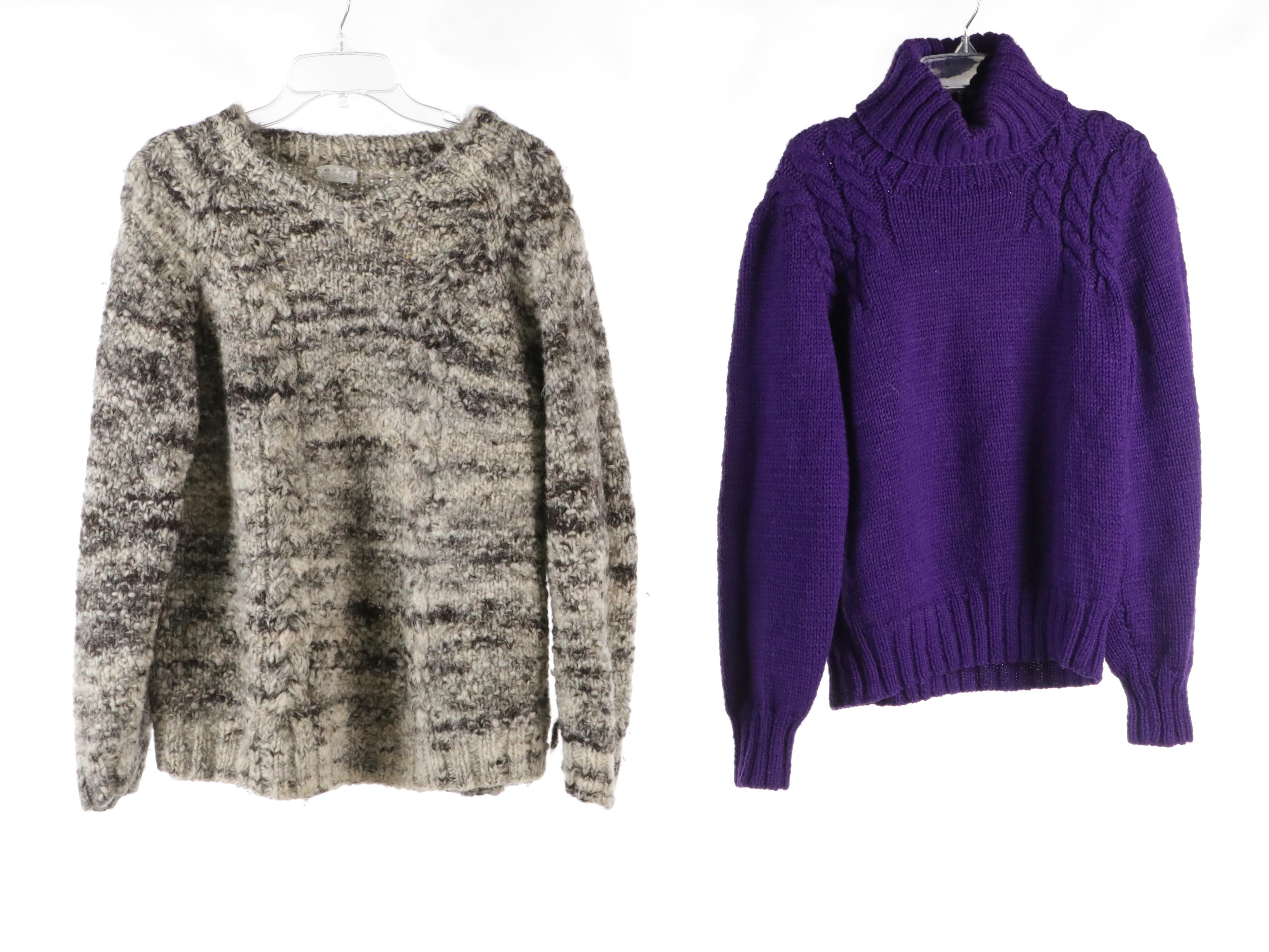 Wool Sweaters, Turtlenecks and Cardigan from Carducci, Ralph Lauren & More