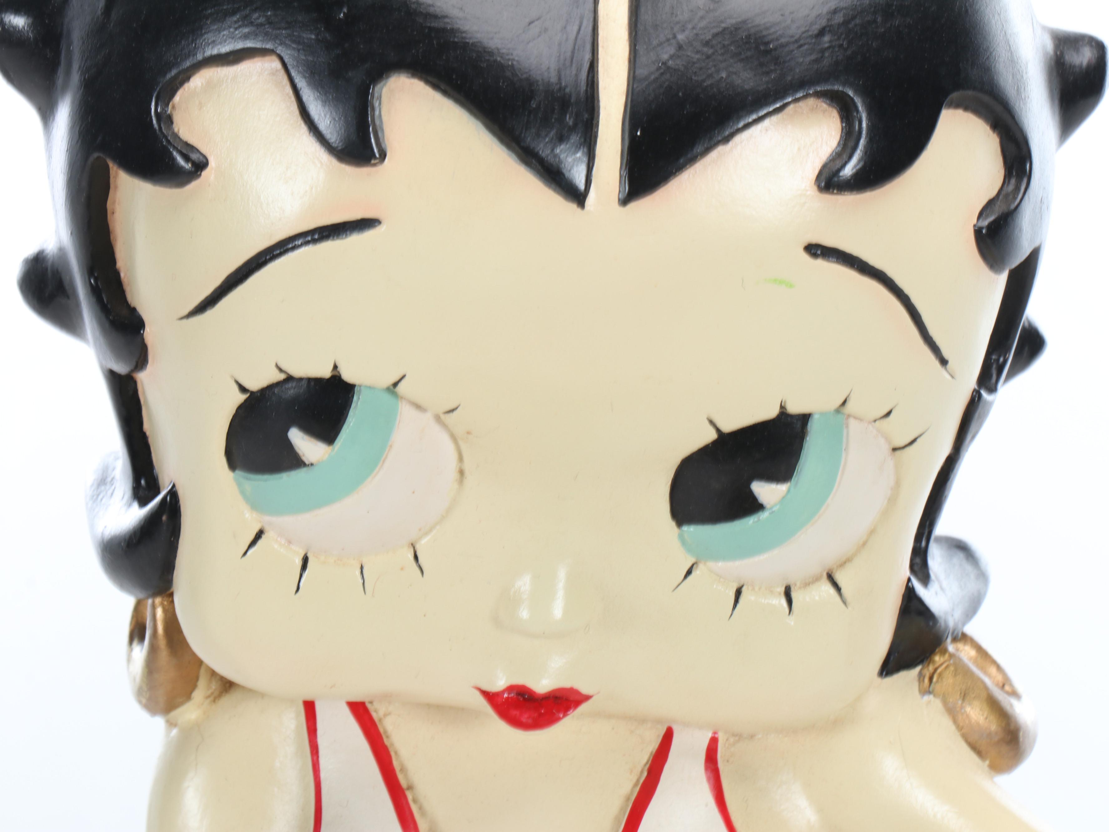 "Betty Boop" King Feature Syndicate Plaster Figurine, 2002