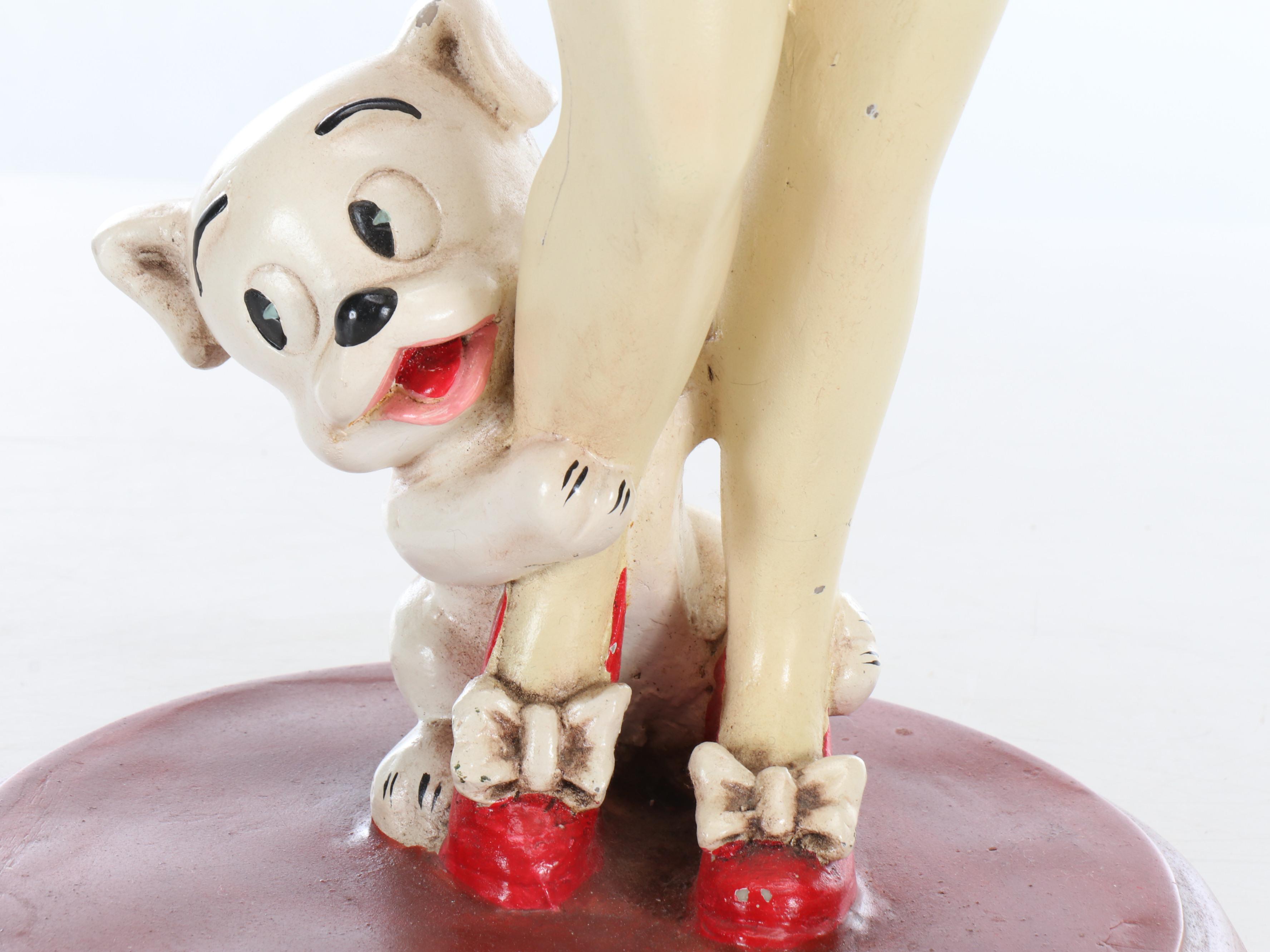 "Betty Boop" King Feature Syndicate Plaster Figurine, 2002