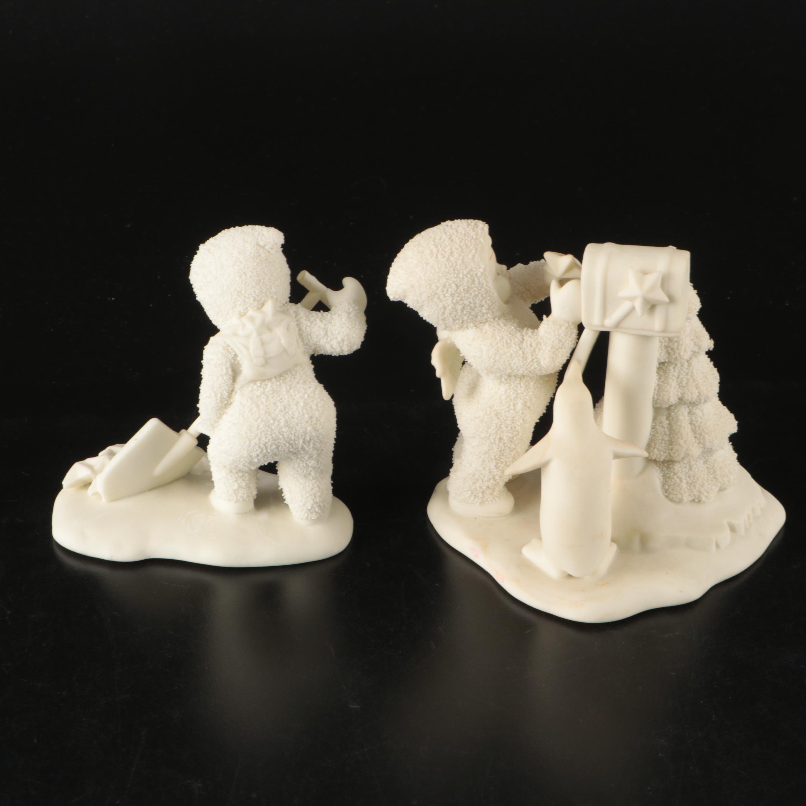 Department 56 Snowbabies Bisque Figurines