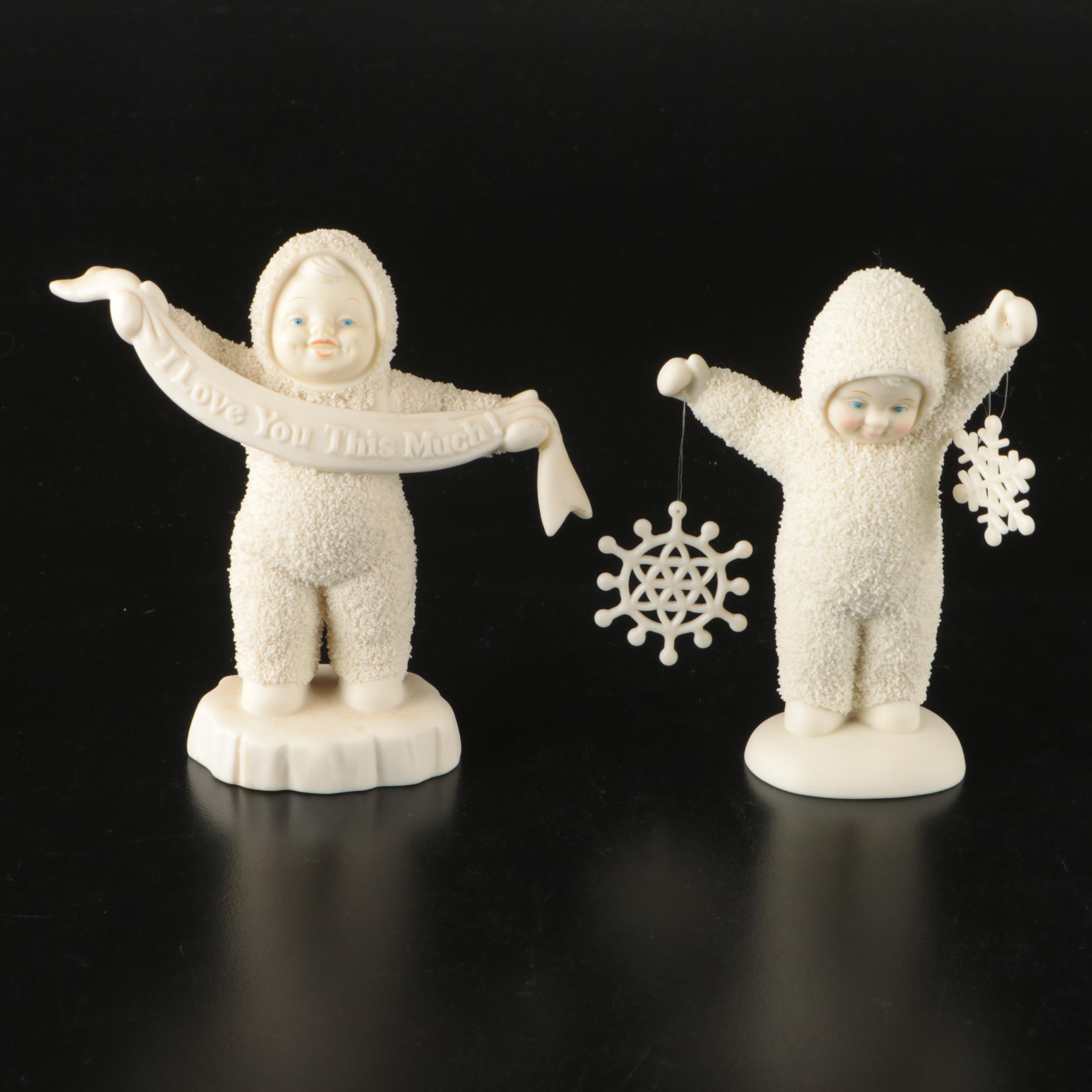 Department 56 Snowbabies Bisque Figurines