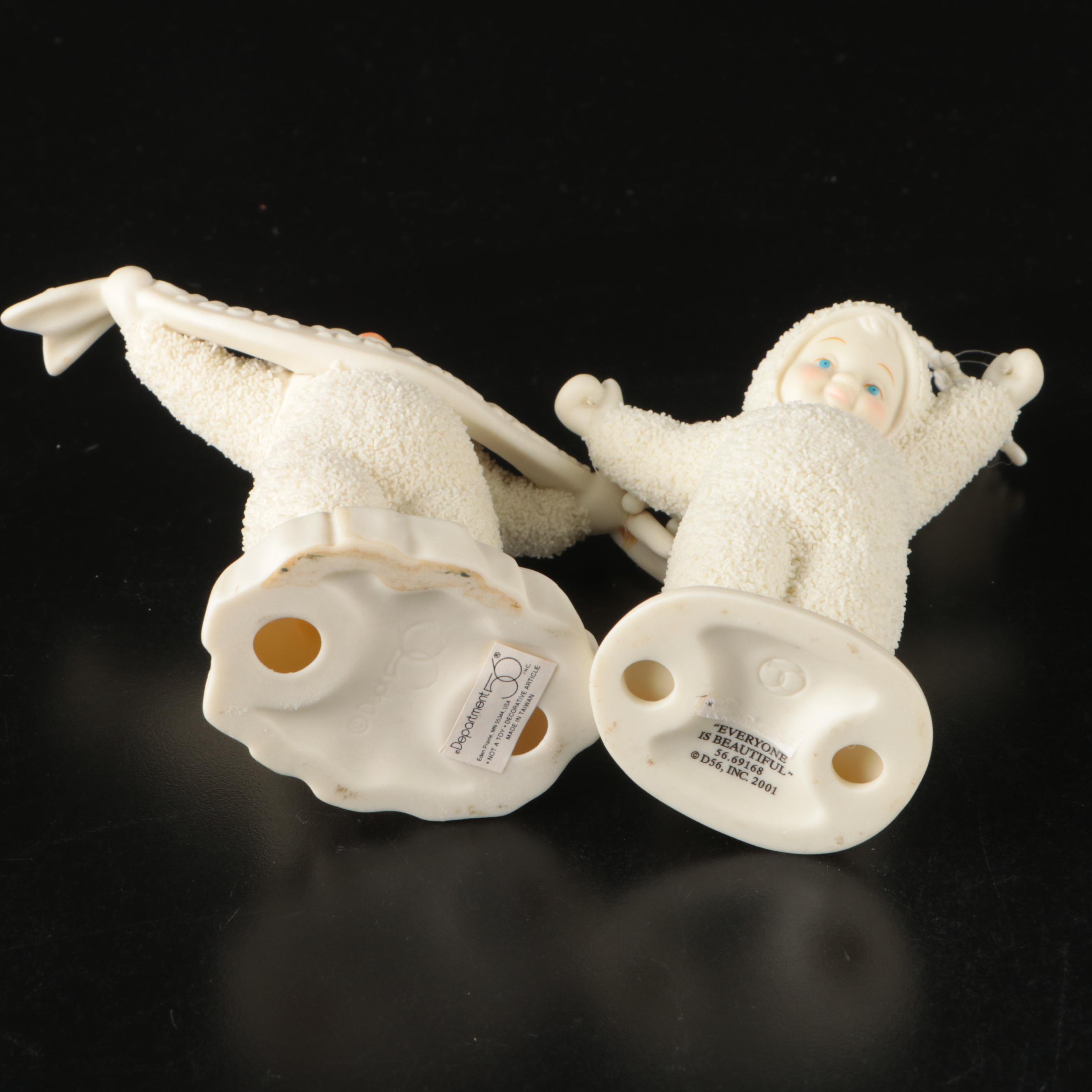 Department 56 Snowbabies Bisque Figurines