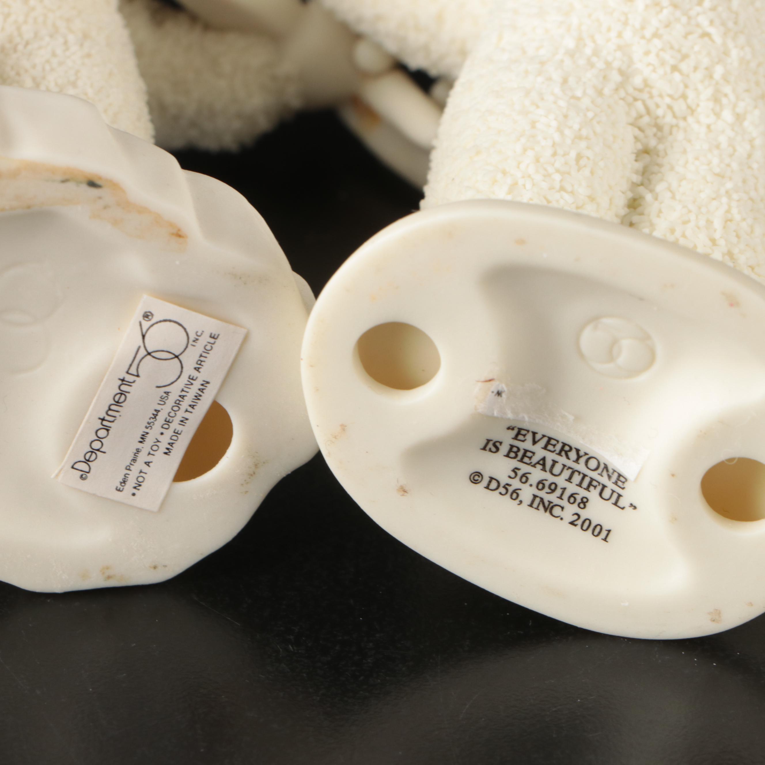 Department 56 Snowbabies Bisque Figurines