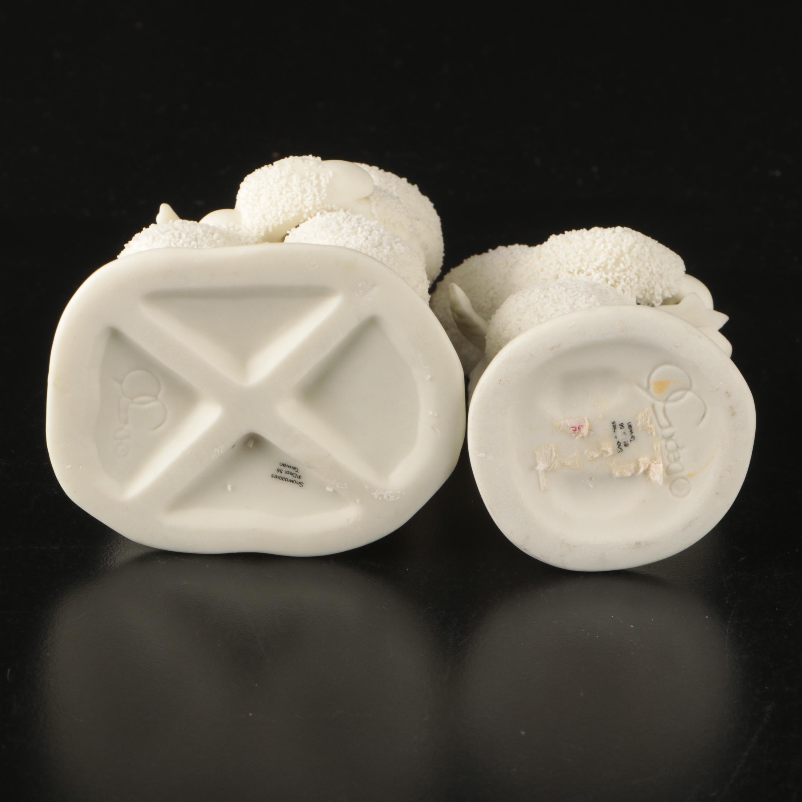 Department 56 Snowbabies Bisque Figurines