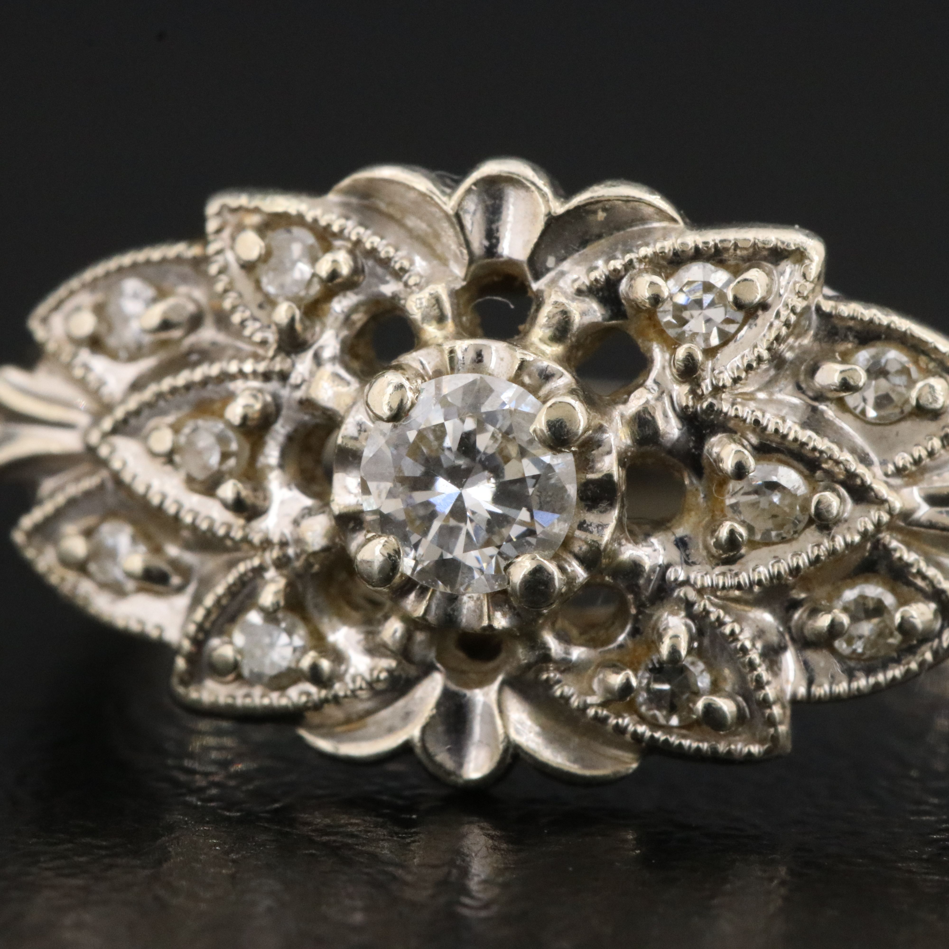 14K 0.24 CTW Diamond Ring