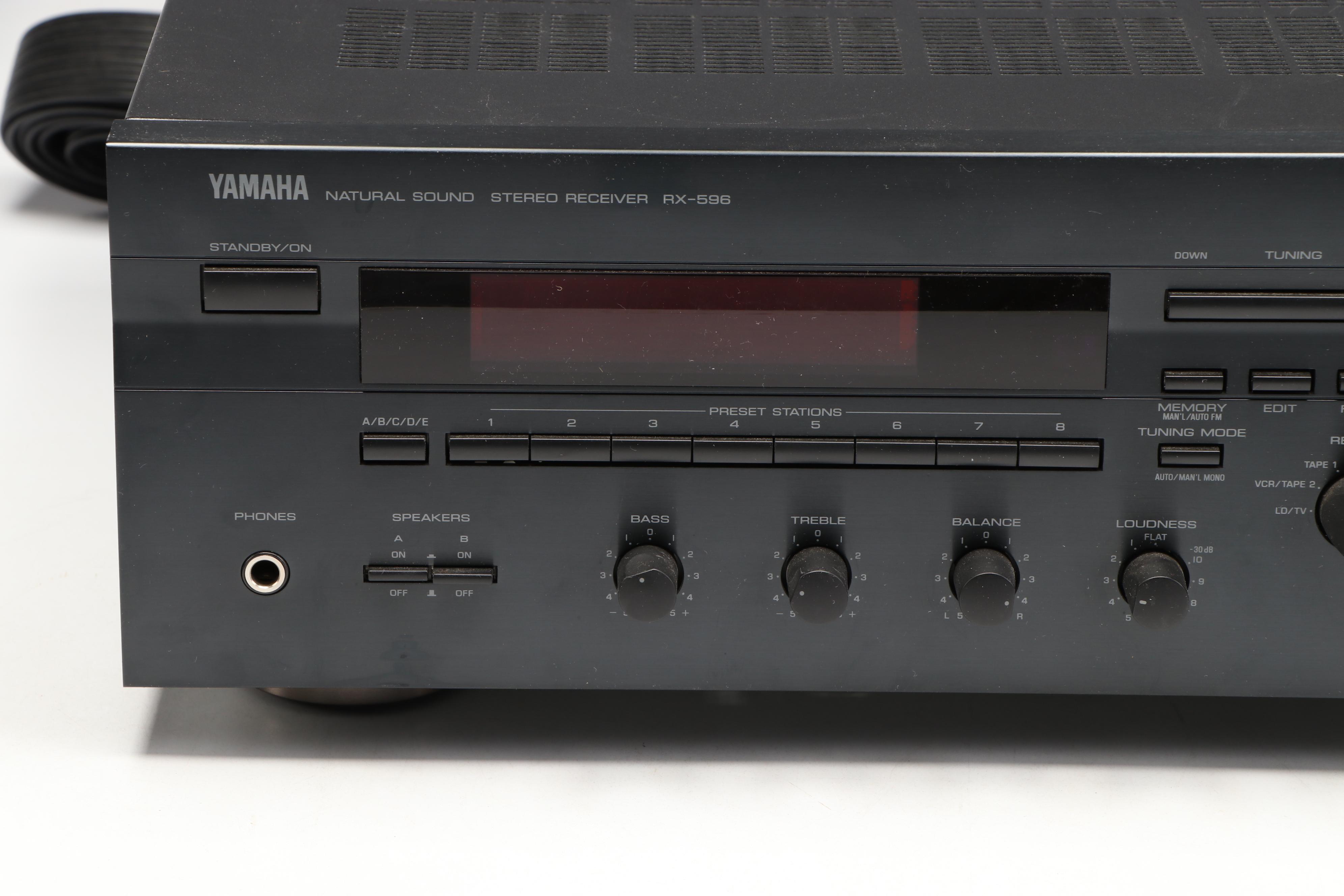 Yamaha Stereo Receiver with Bose Acoustimass 15 Home Theater System and Speakers