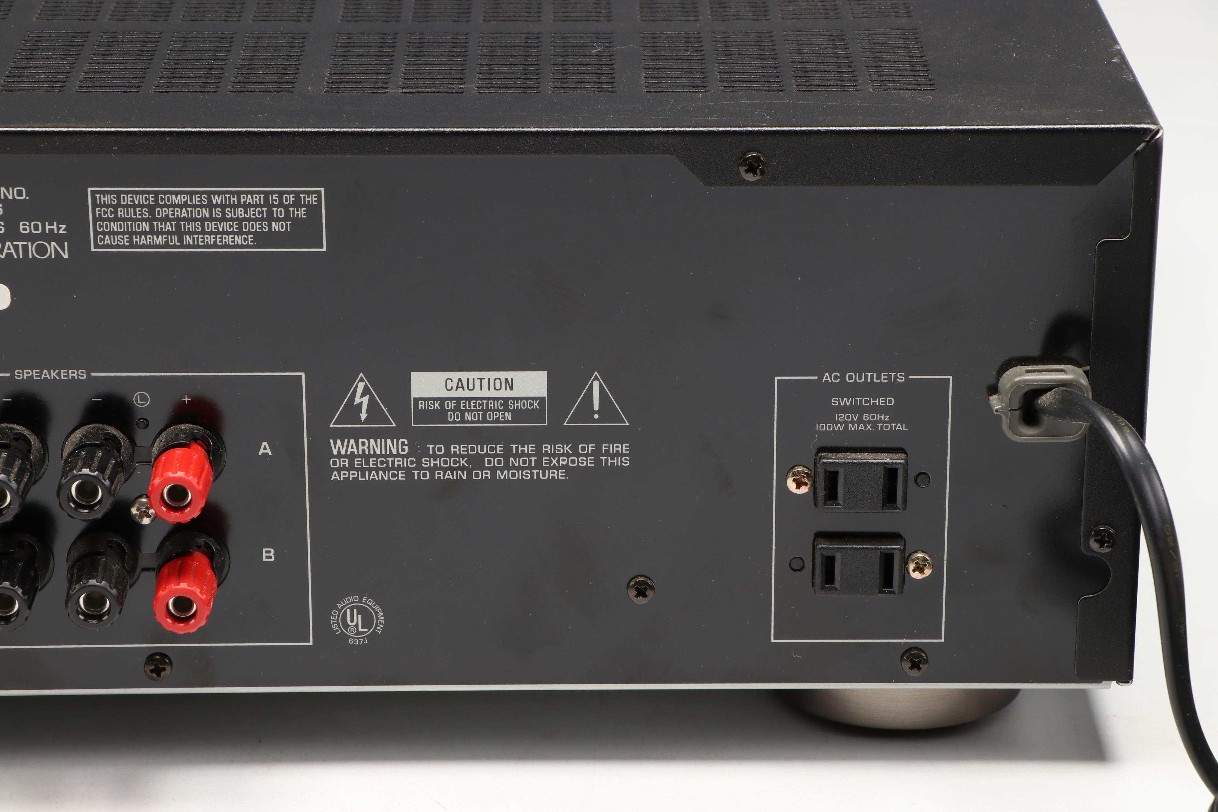 Yamaha Stereo Receiver with Bose Acoustimass 15 Home Theater System and Speakers