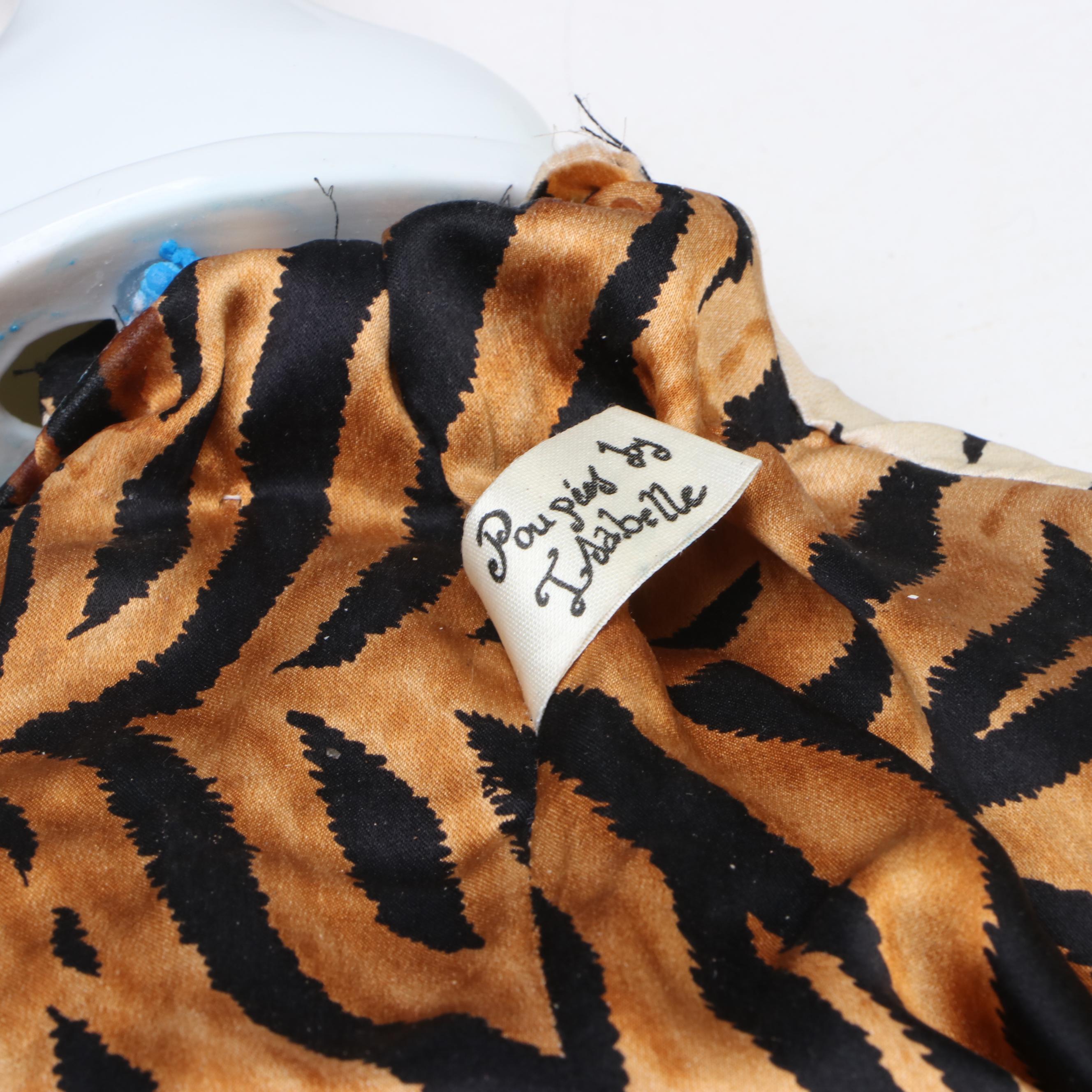 Poupées by Isabelle Animal Print and Other Porcelain and Fabric Dolls