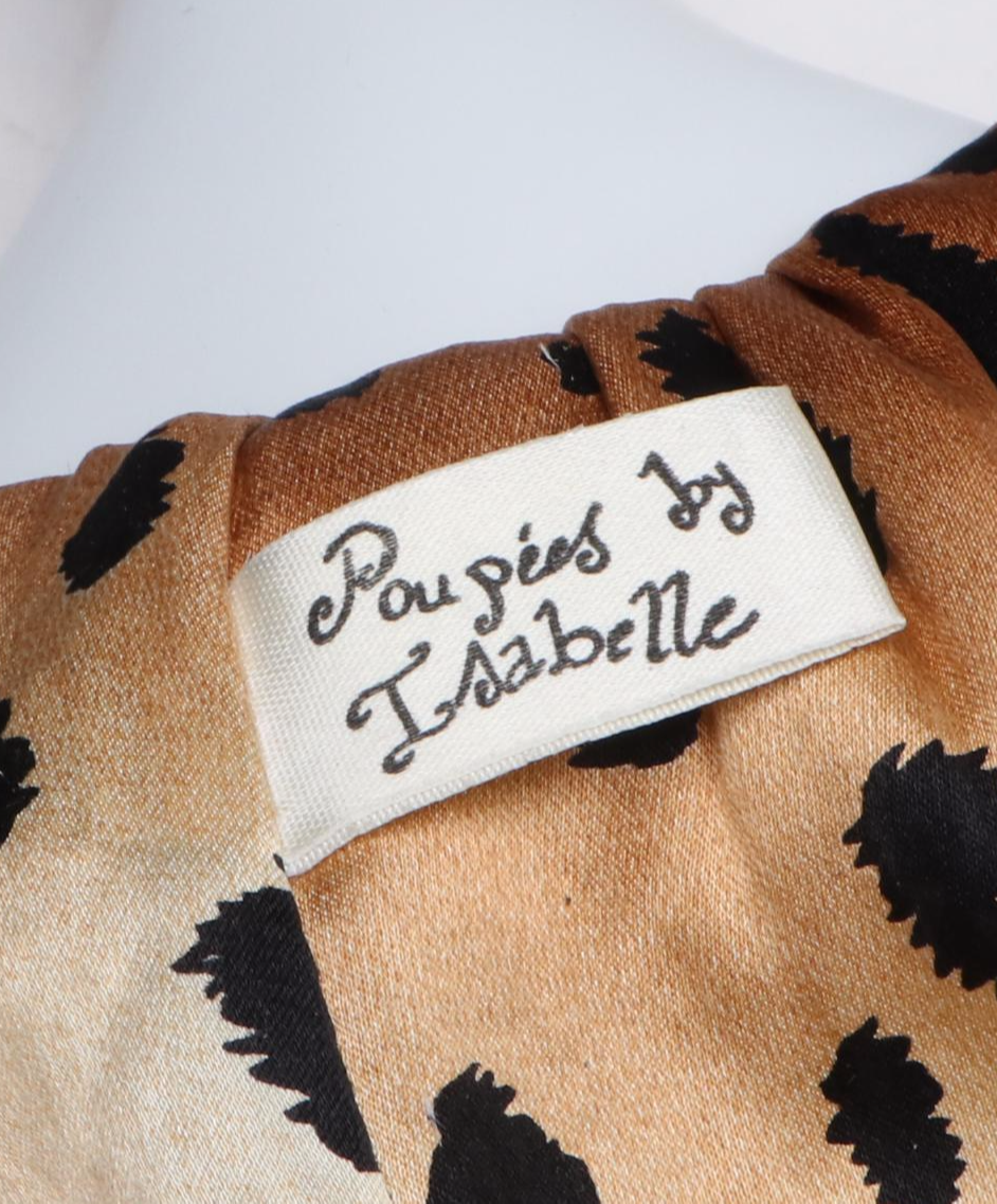 Poupées by Isabelle Animal Print and Other Porcelain and Fabric Dolls