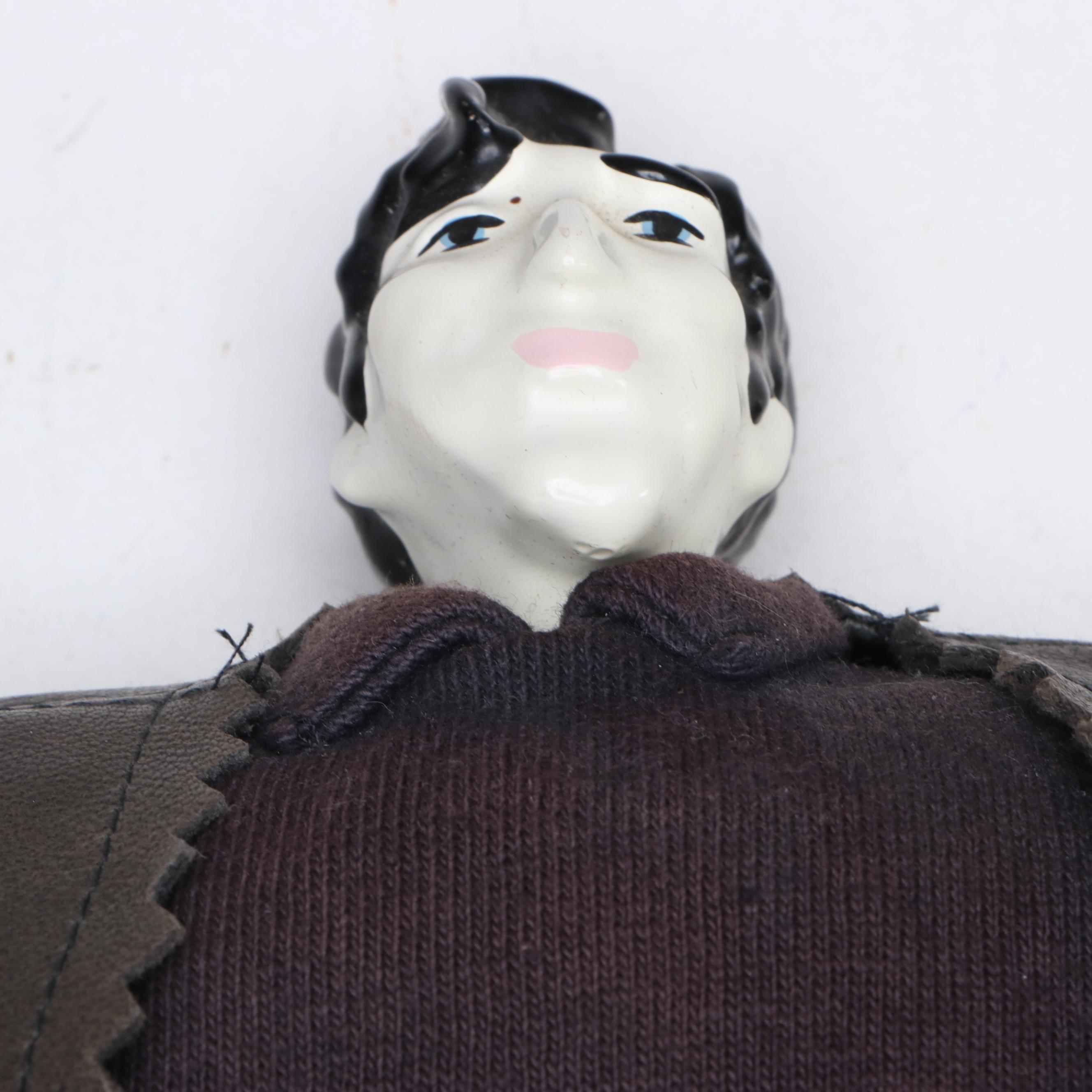 Poupées by Isabelle Animal Print and Other Porcelain and Fabric Dolls