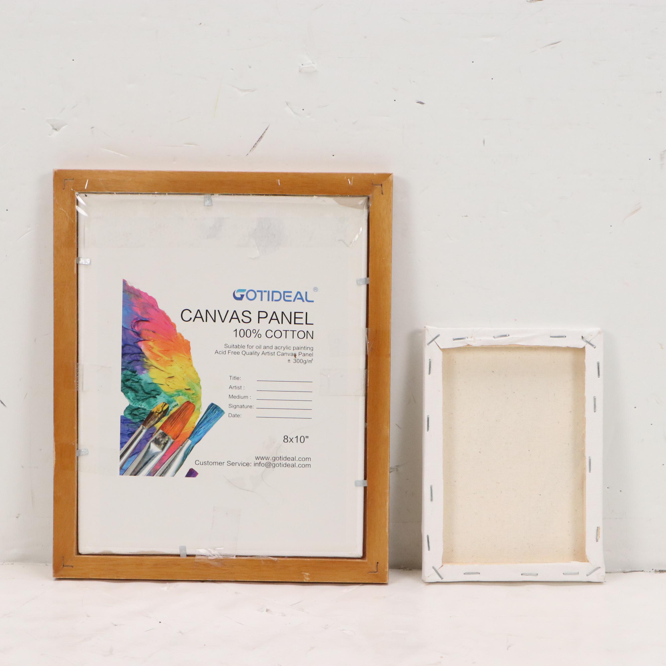 Neutral Modern Acrylic Paintings, 21st Century