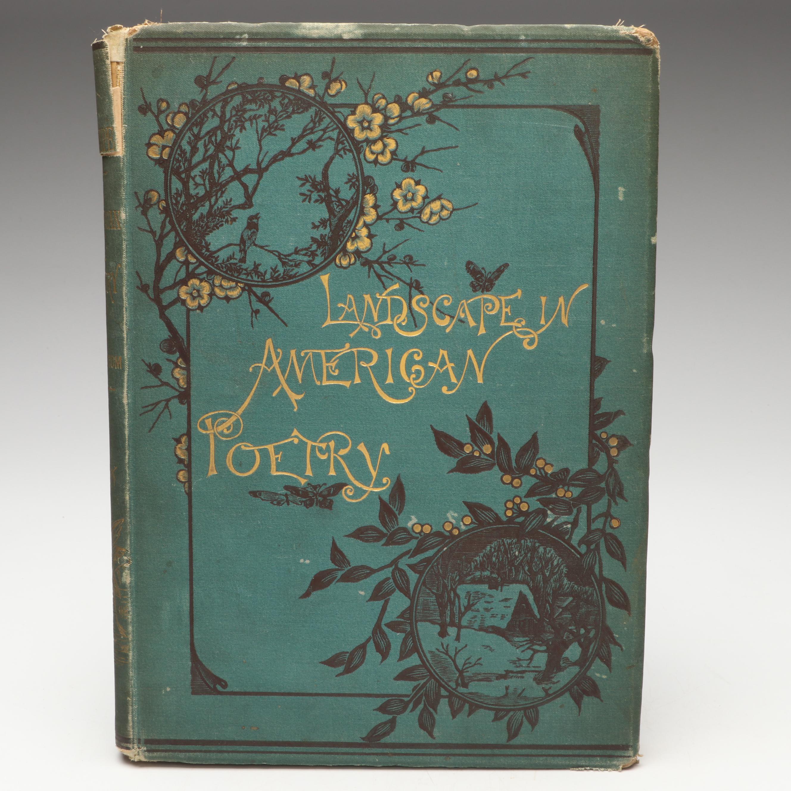 "Landscape in American Poetry" by Lucy Larcom with More Antique Books